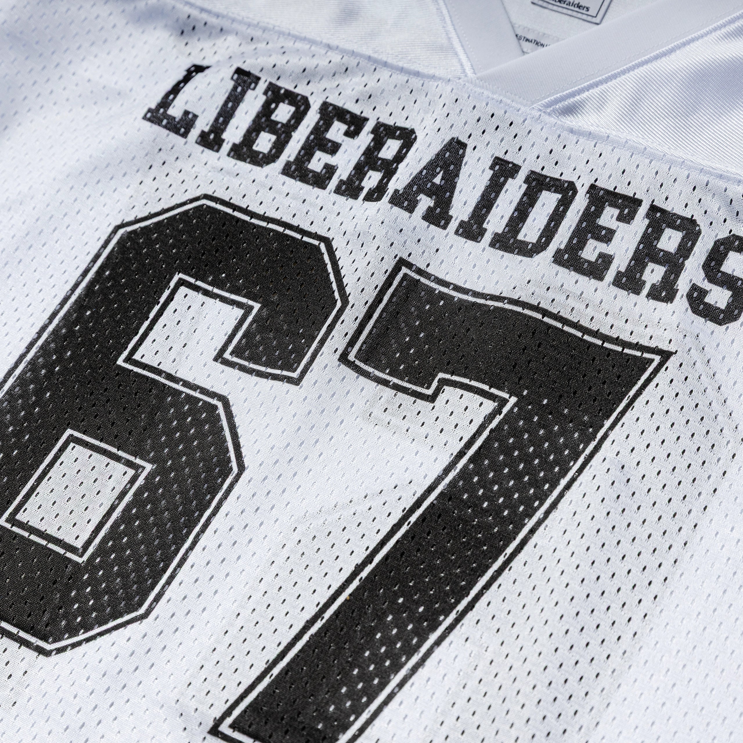 Liberaiders Football Tee | White - Image 3