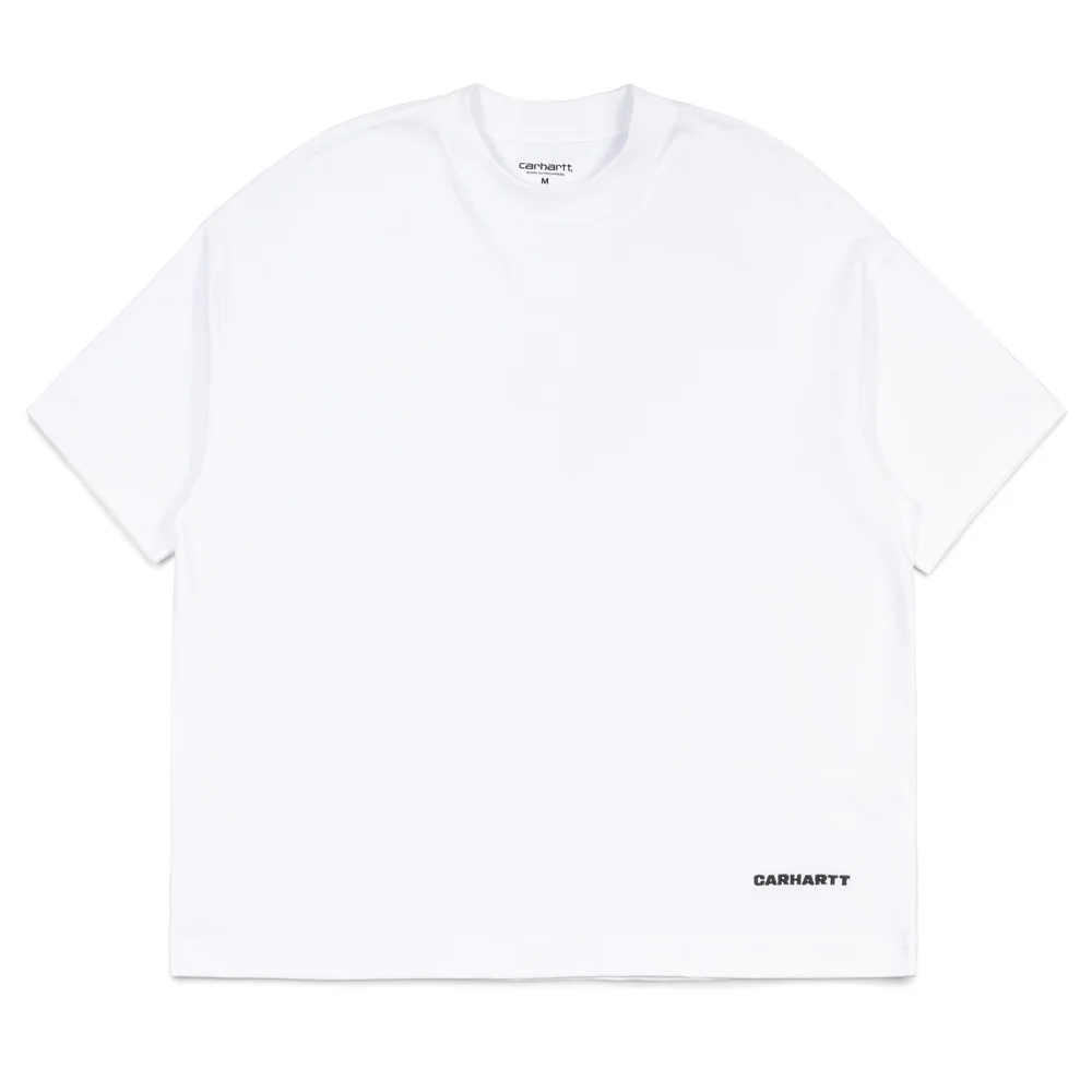 Link Script Tee | White