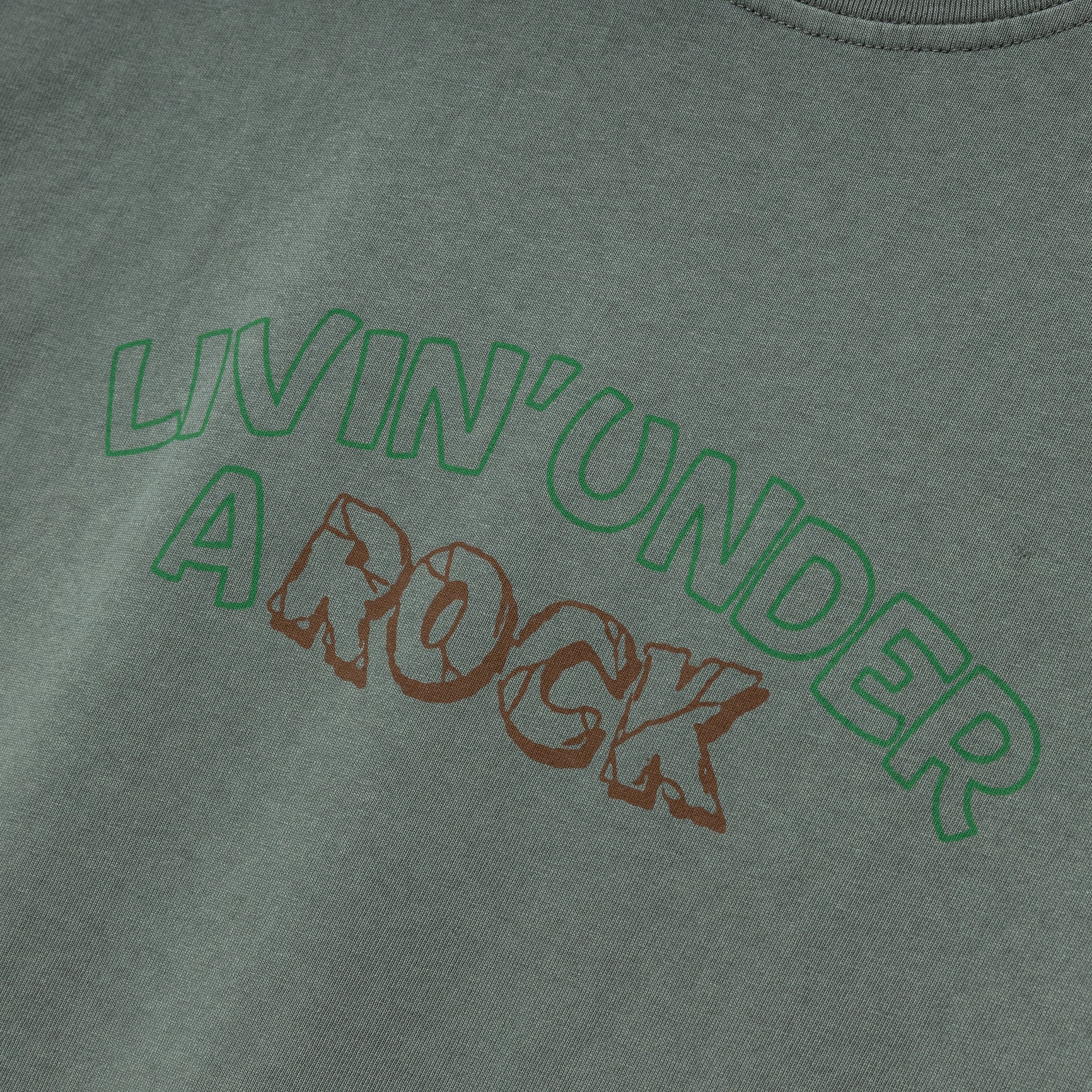 Livin' Pigment Dyed Tee | Sage Pigment - Image 3