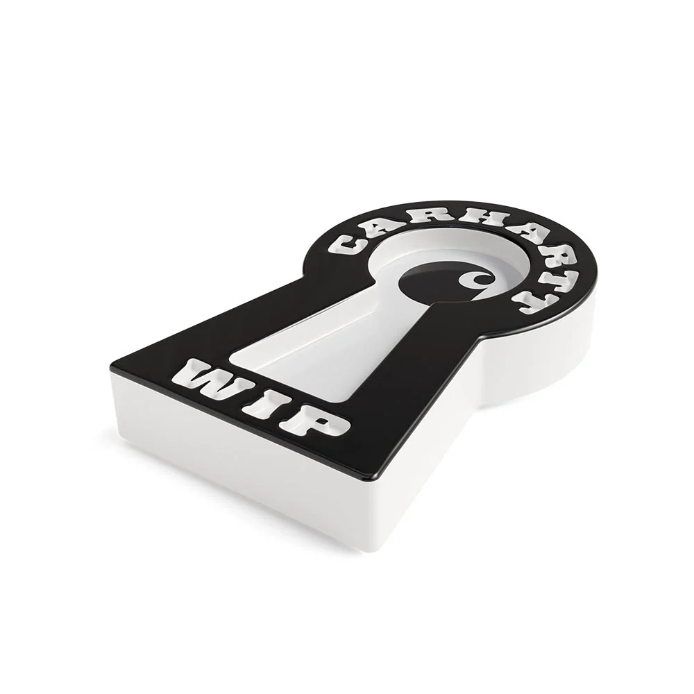 Locked Cone Incense Holder | White Black
