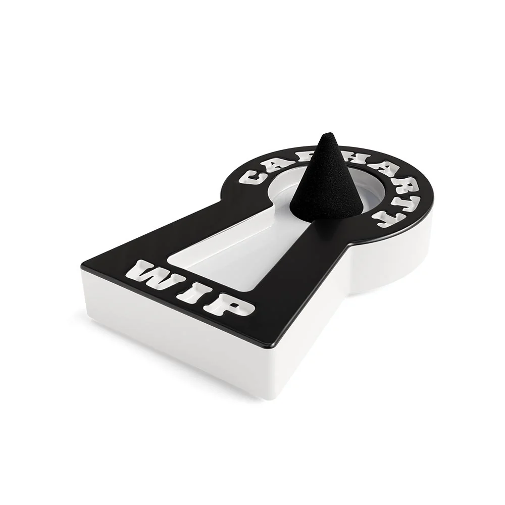 Locked Cone Incense Holder | White Black - Image 2