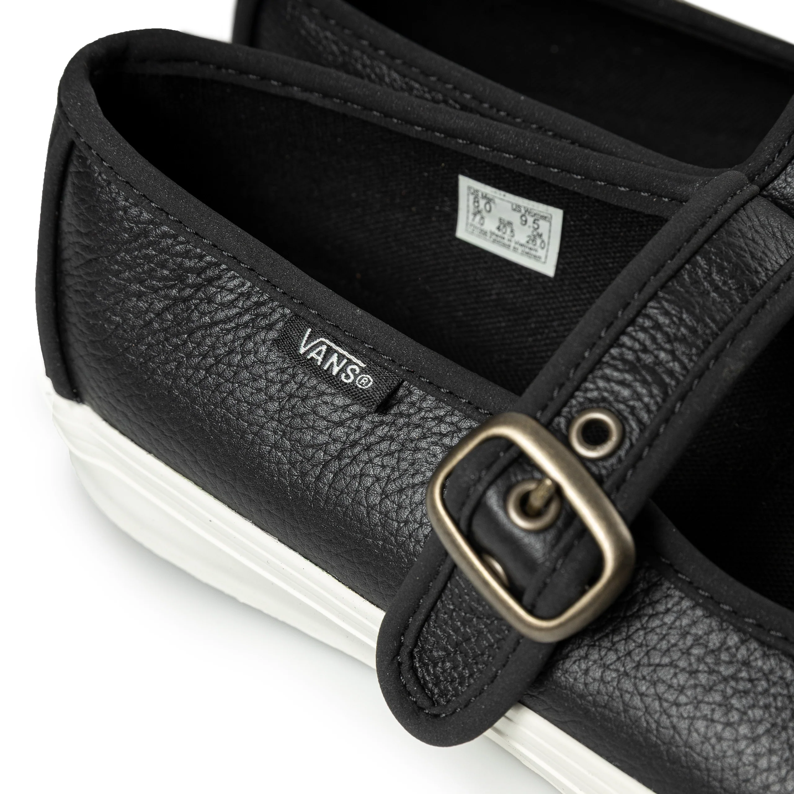 Mary Jane Leather | Black - Image 4