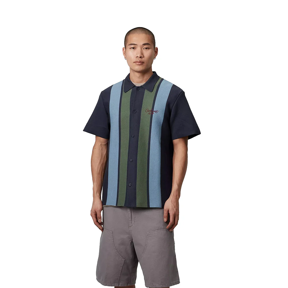 Memory Knit Shirt | Percy Stripe Inked - Image 5