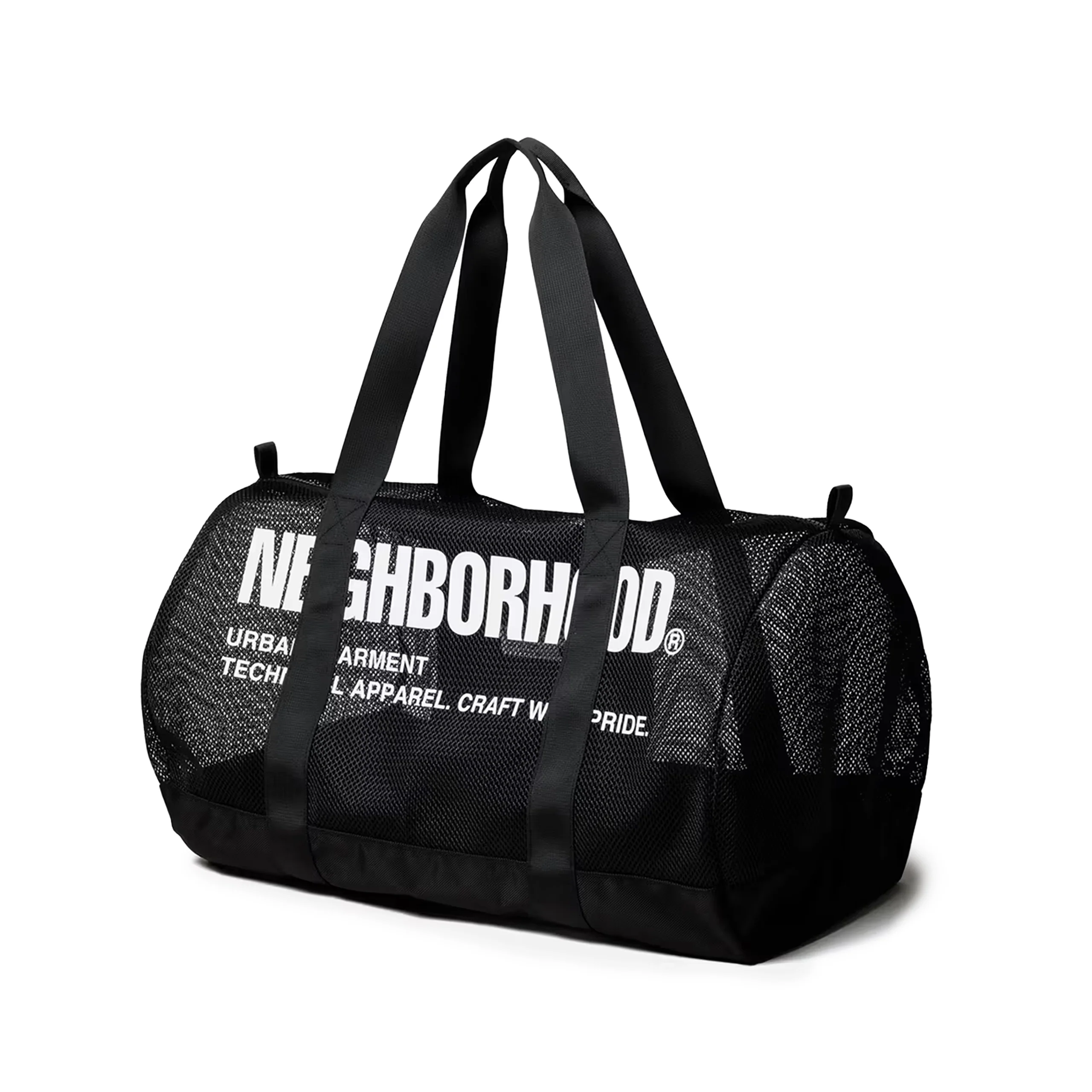 Mesh Boston Bag | Black - Image 3