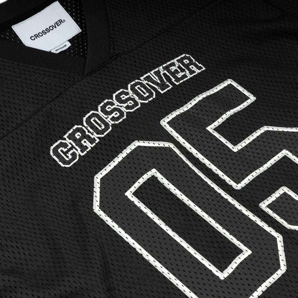 Mesh Football Jersey | Black - Image 3