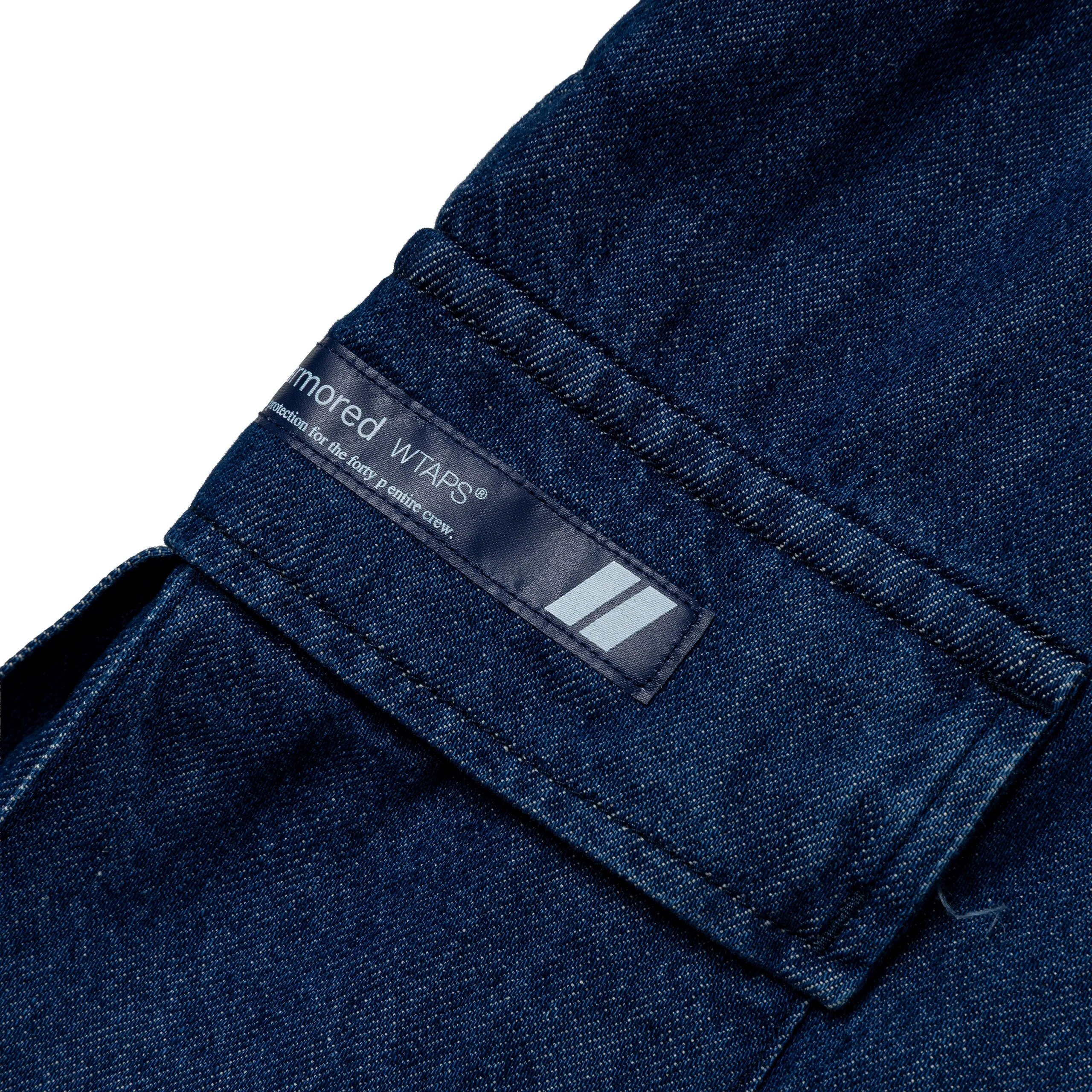 MILS2301 / Shorts / Cotton. Denim | Indigo - Image 3