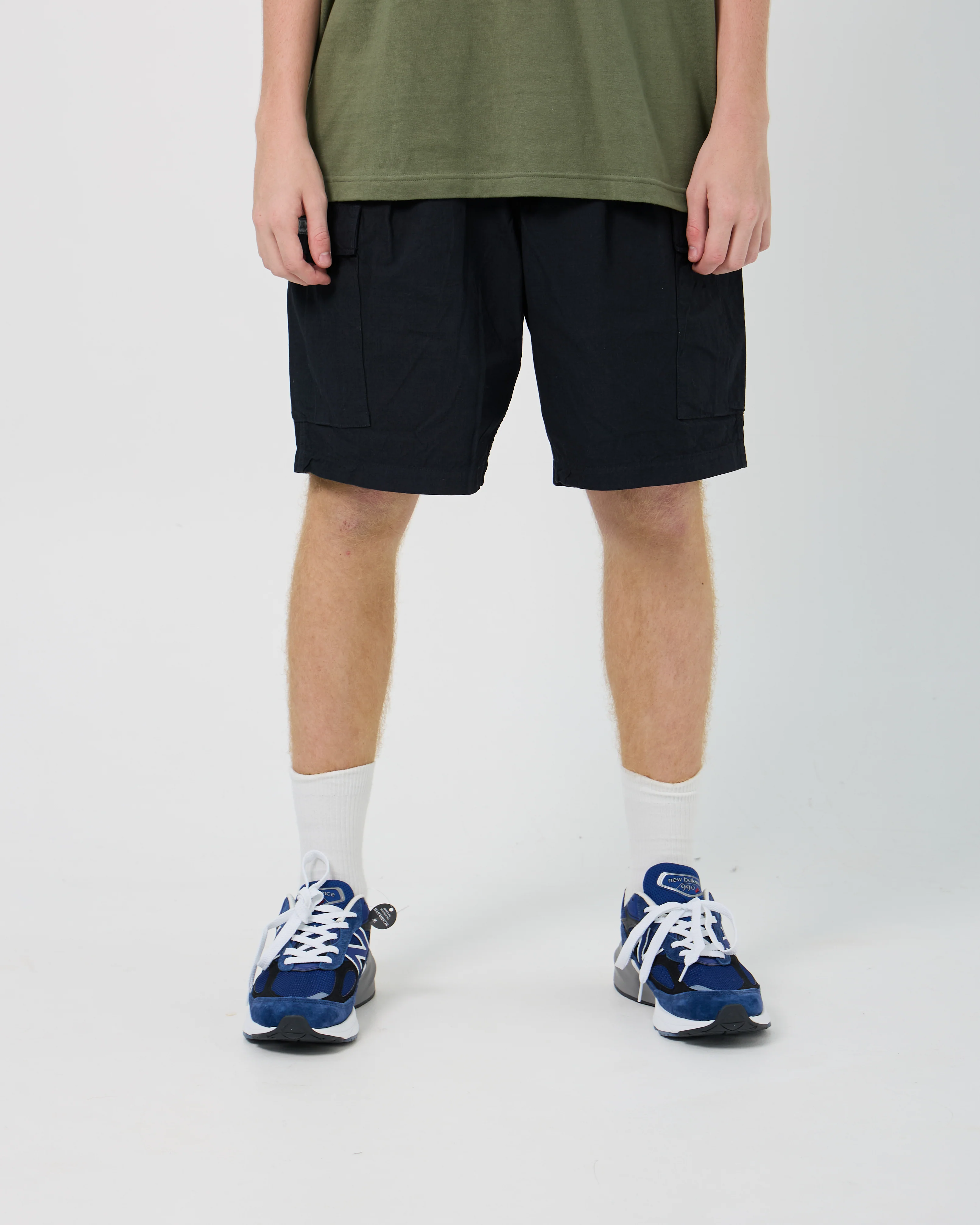 MILS9601 / Shorts / Cotton. Ripstop | Black - Image 4