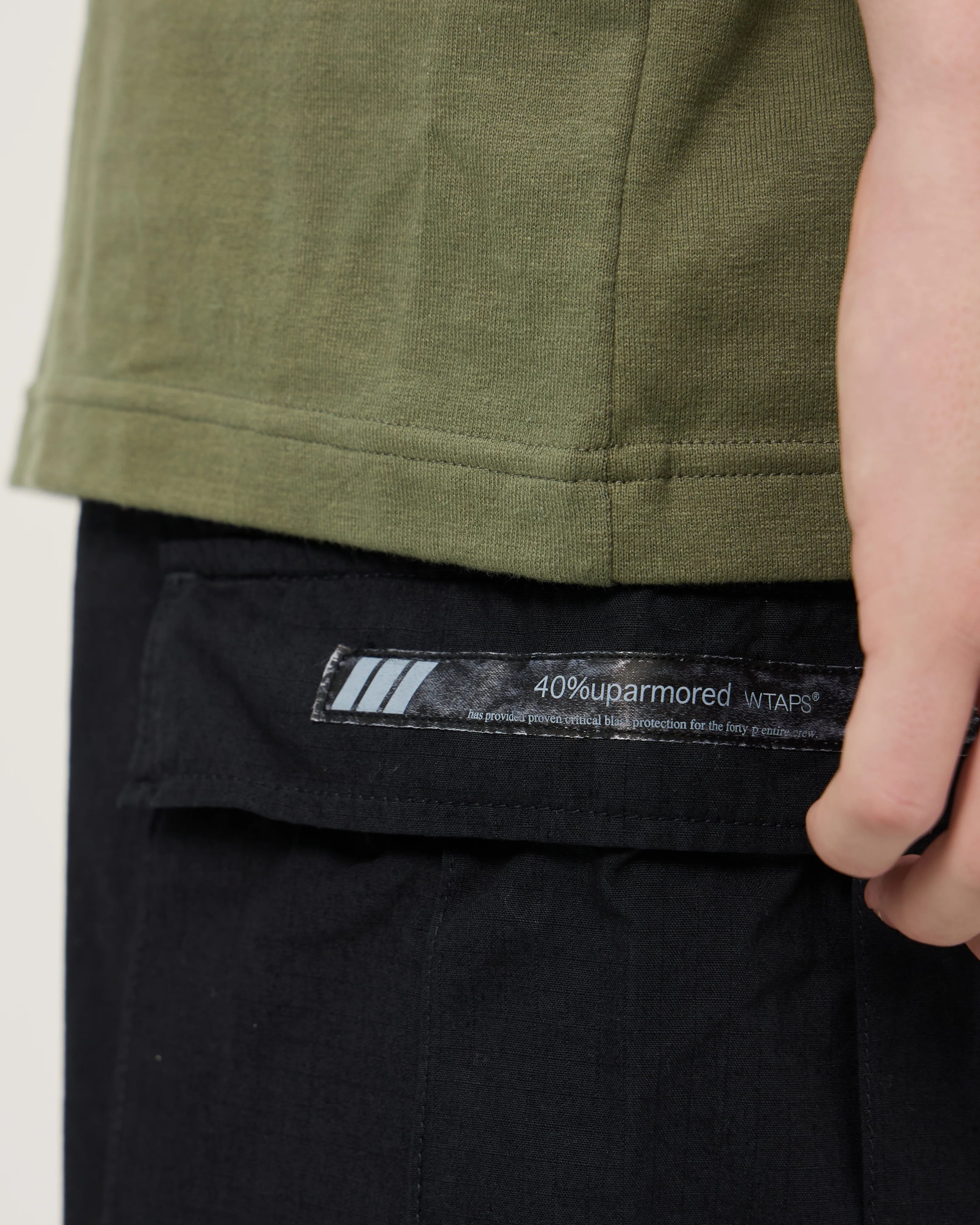 MILS9601 / Shorts / Cotton. Ripstop | Black - Image 6