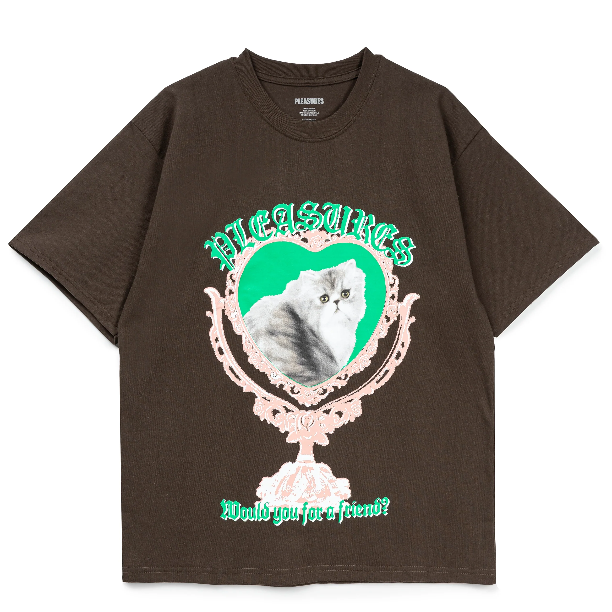 Mirror Tee | Brown