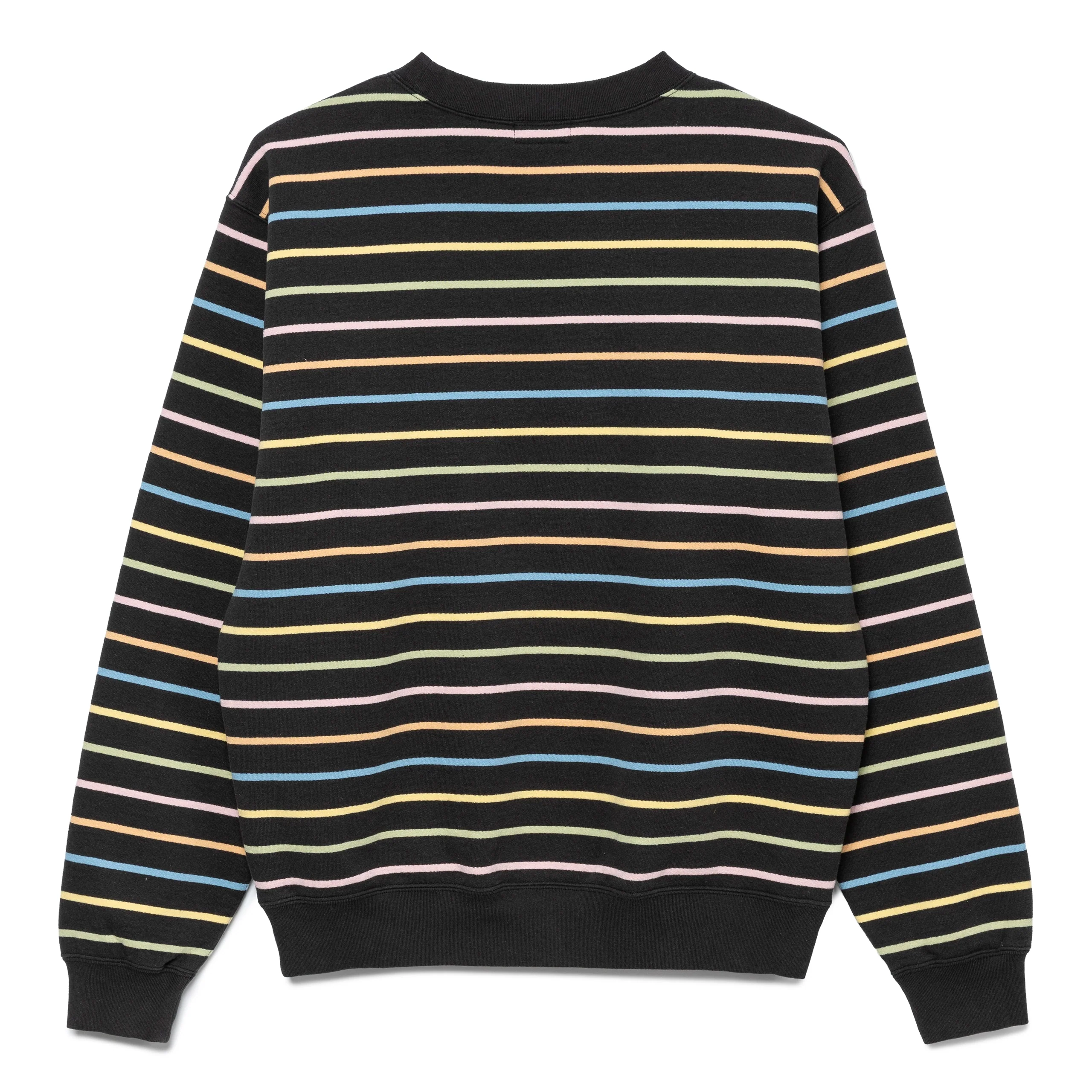 Multi Striped Sweatshirt | Black - Image 2