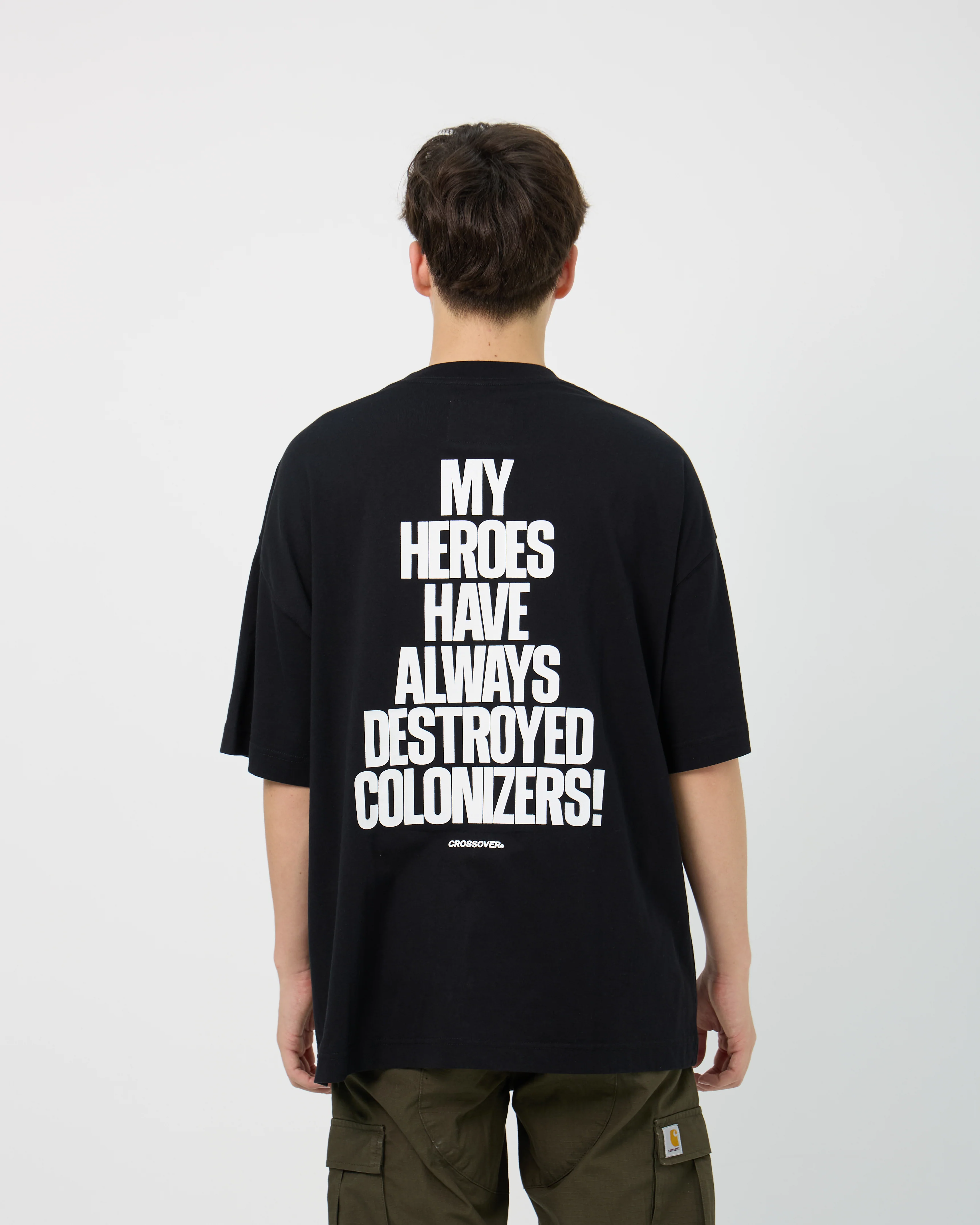 My Heroes Tee | Black - Image 5