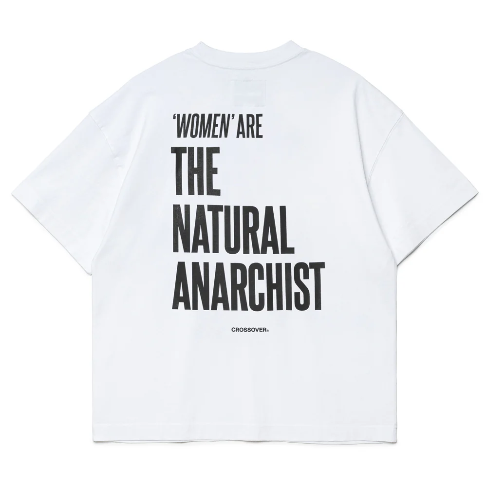 Natural Anarchist Tee | White
