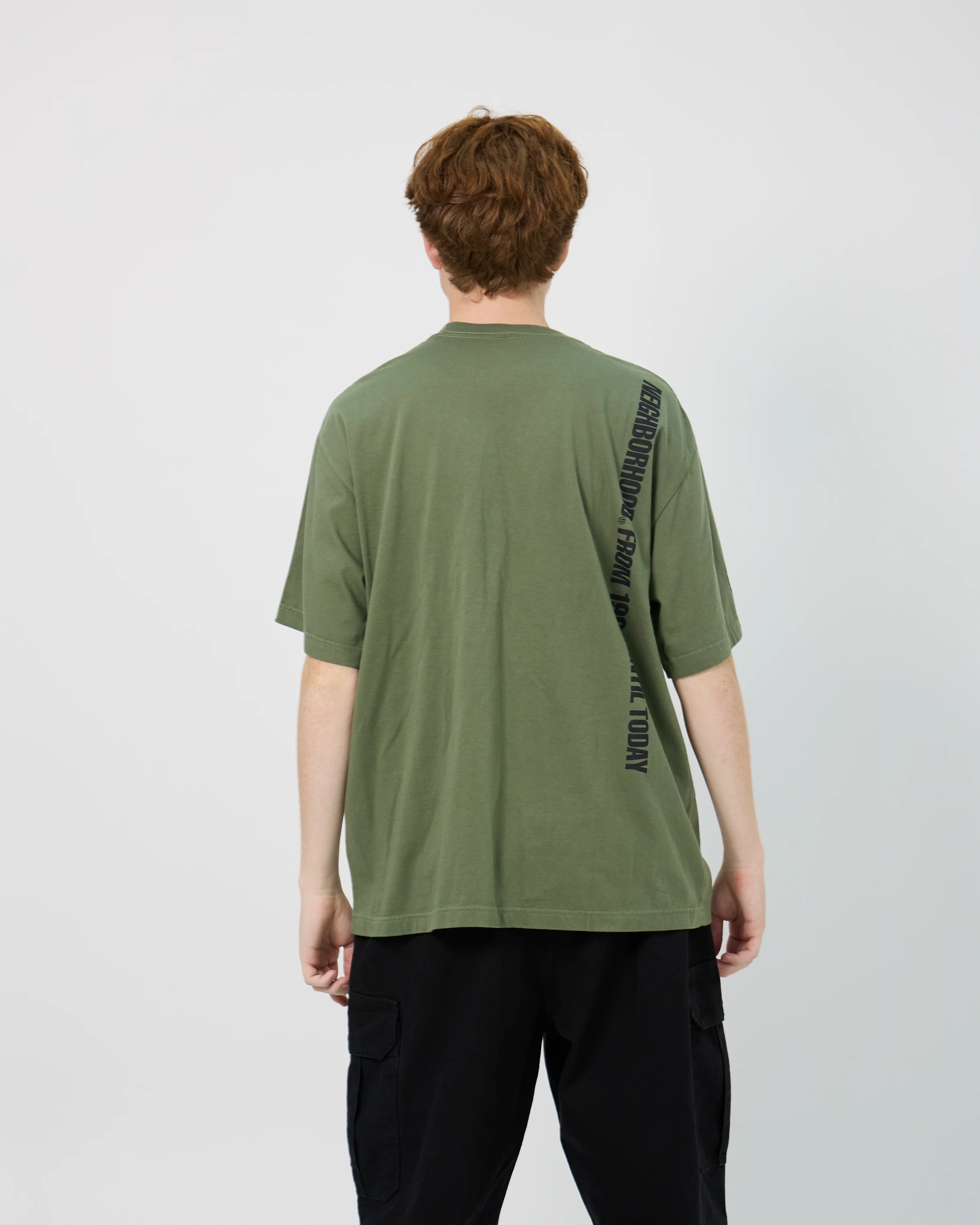 NH 251 SPOT . SS-7 Tee | Olive Drab - Image 5