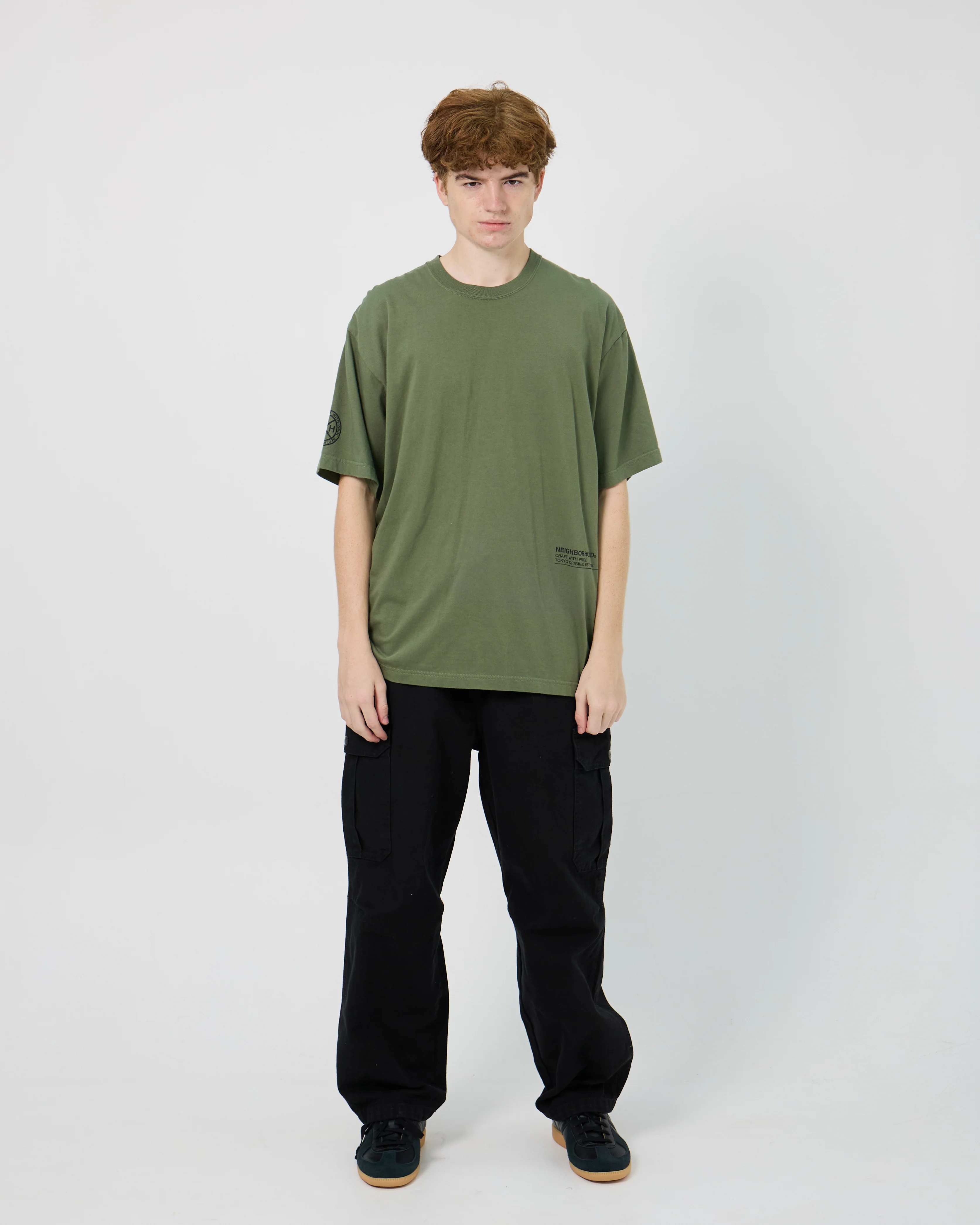 NH 251 SPOT . SS-7 Tee | Olive Drab - Image 7