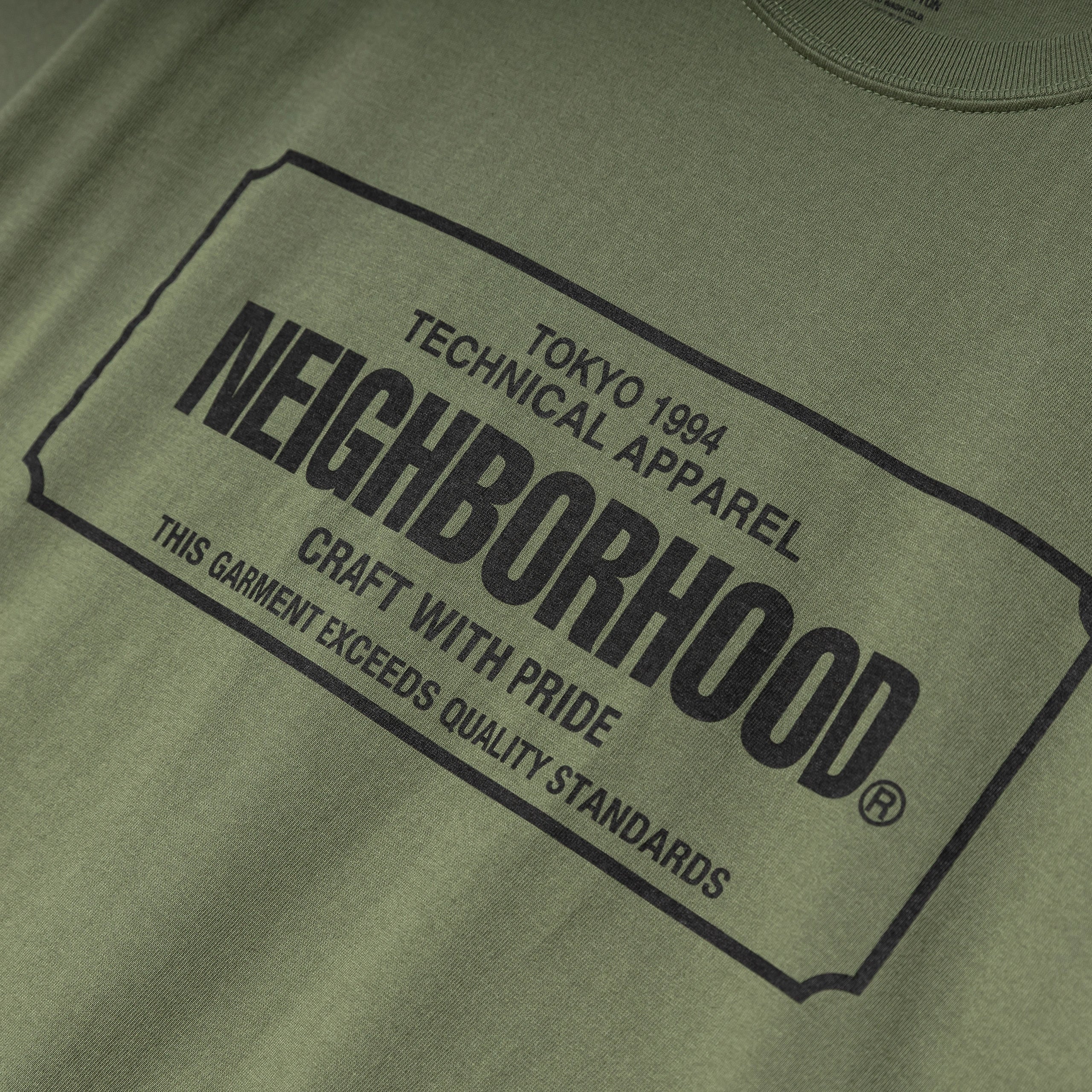 NH 251 SPOT . SS-8 Tee | Olive Drab - Image 3