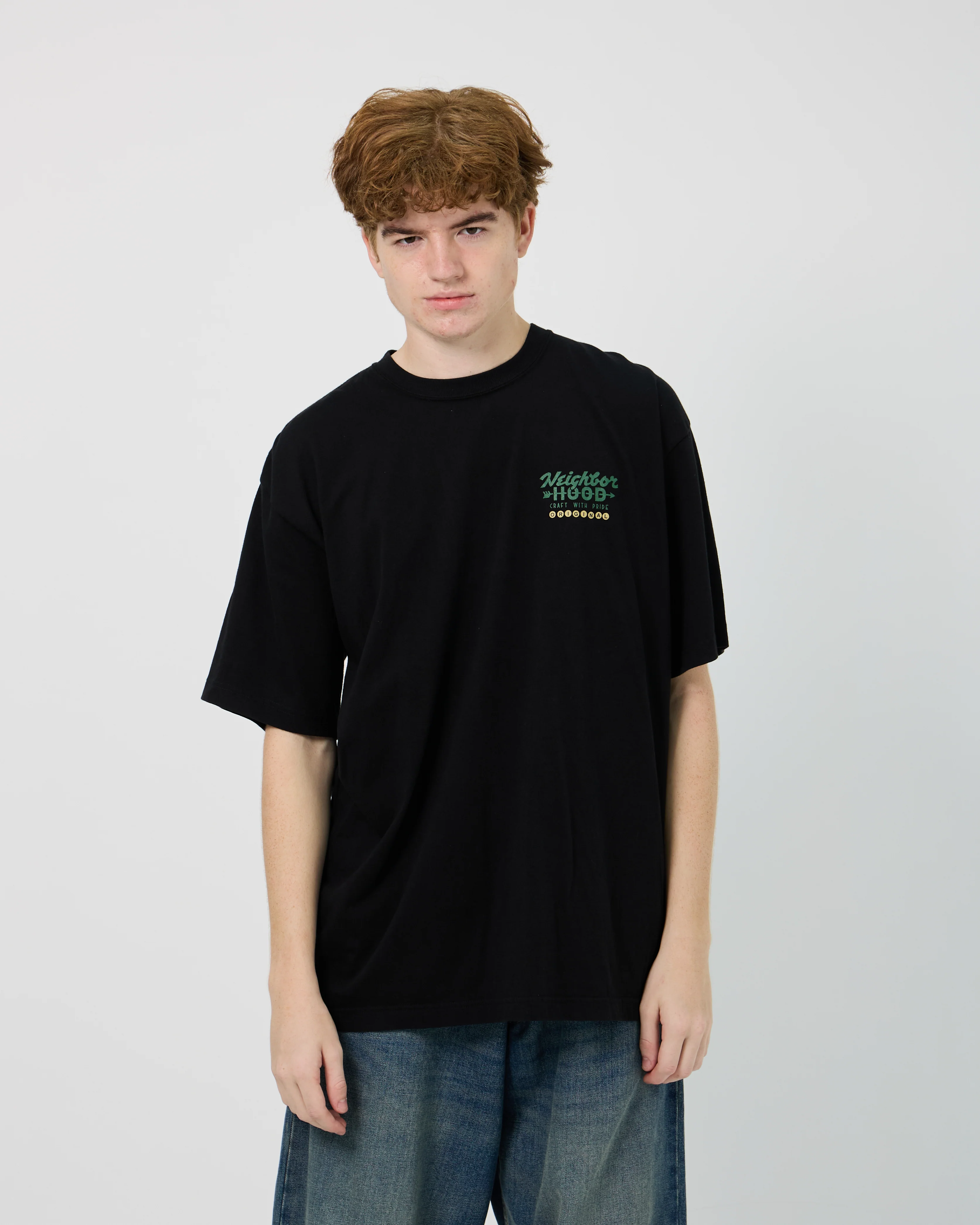 NH 251 SPOT . SS-9 Tee | Black - Image 4