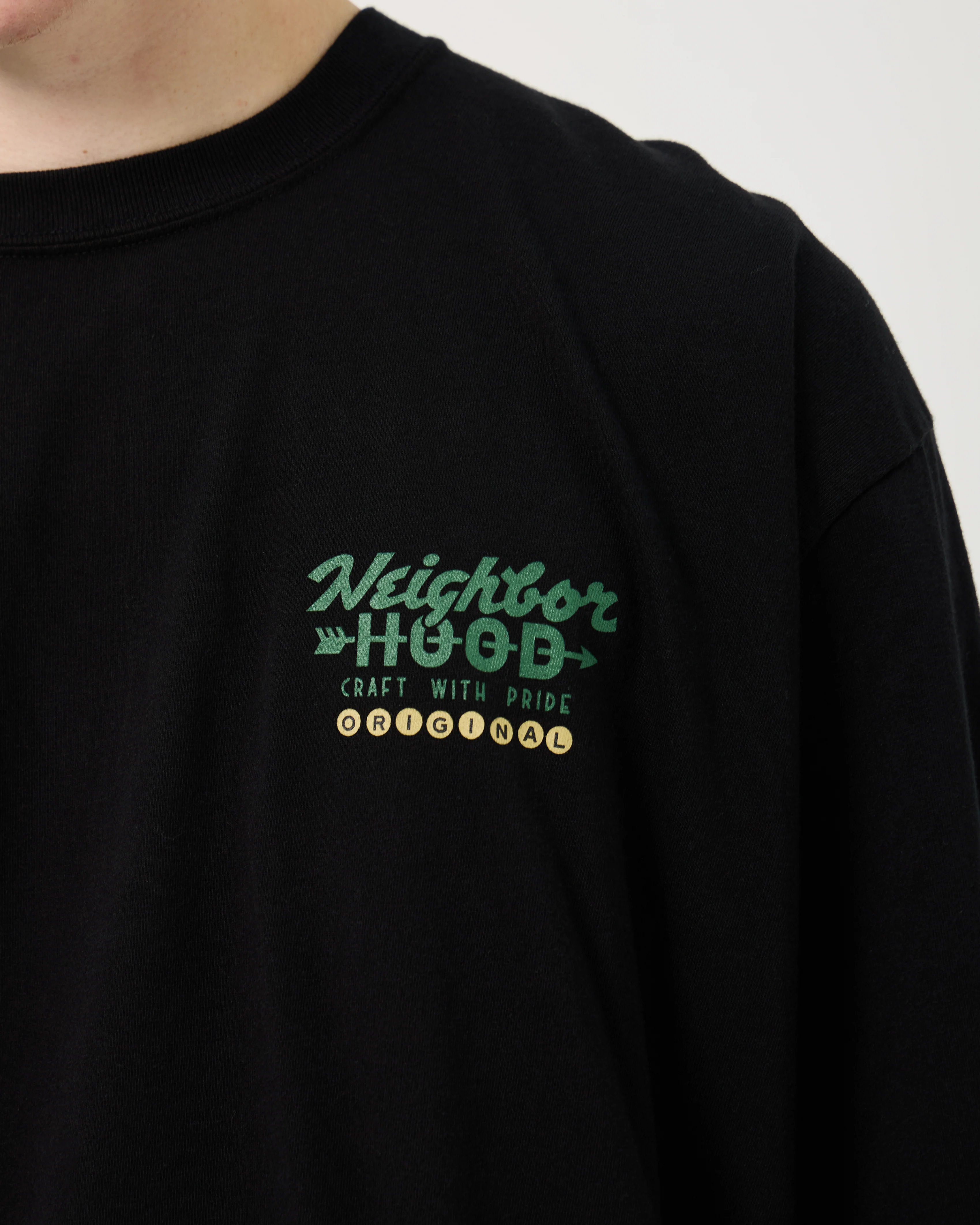 NH 251 SPOT . SS-9 Tee | Black - Image 6