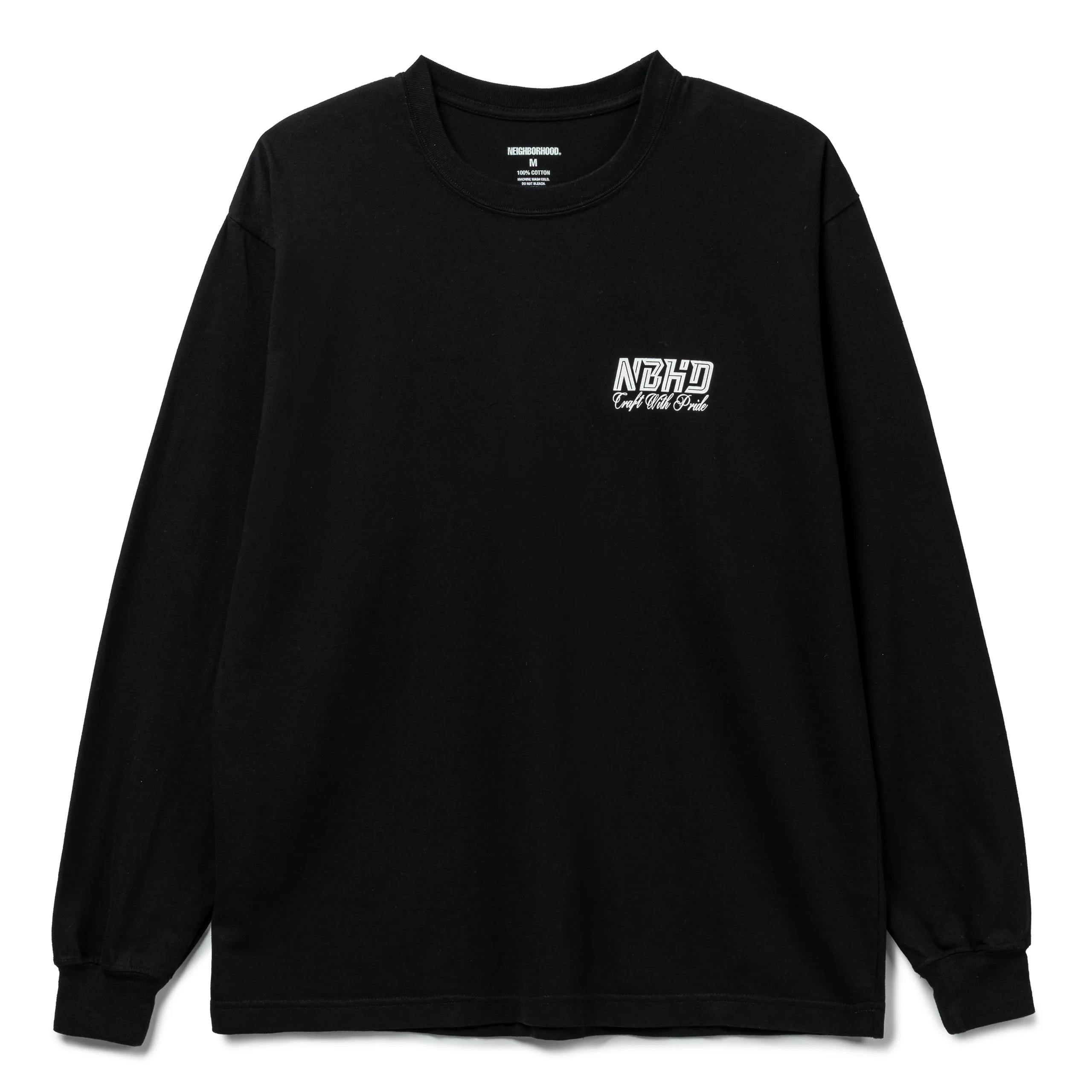 NH 252 SPOT . LS-3 Tee | Black - Image 2