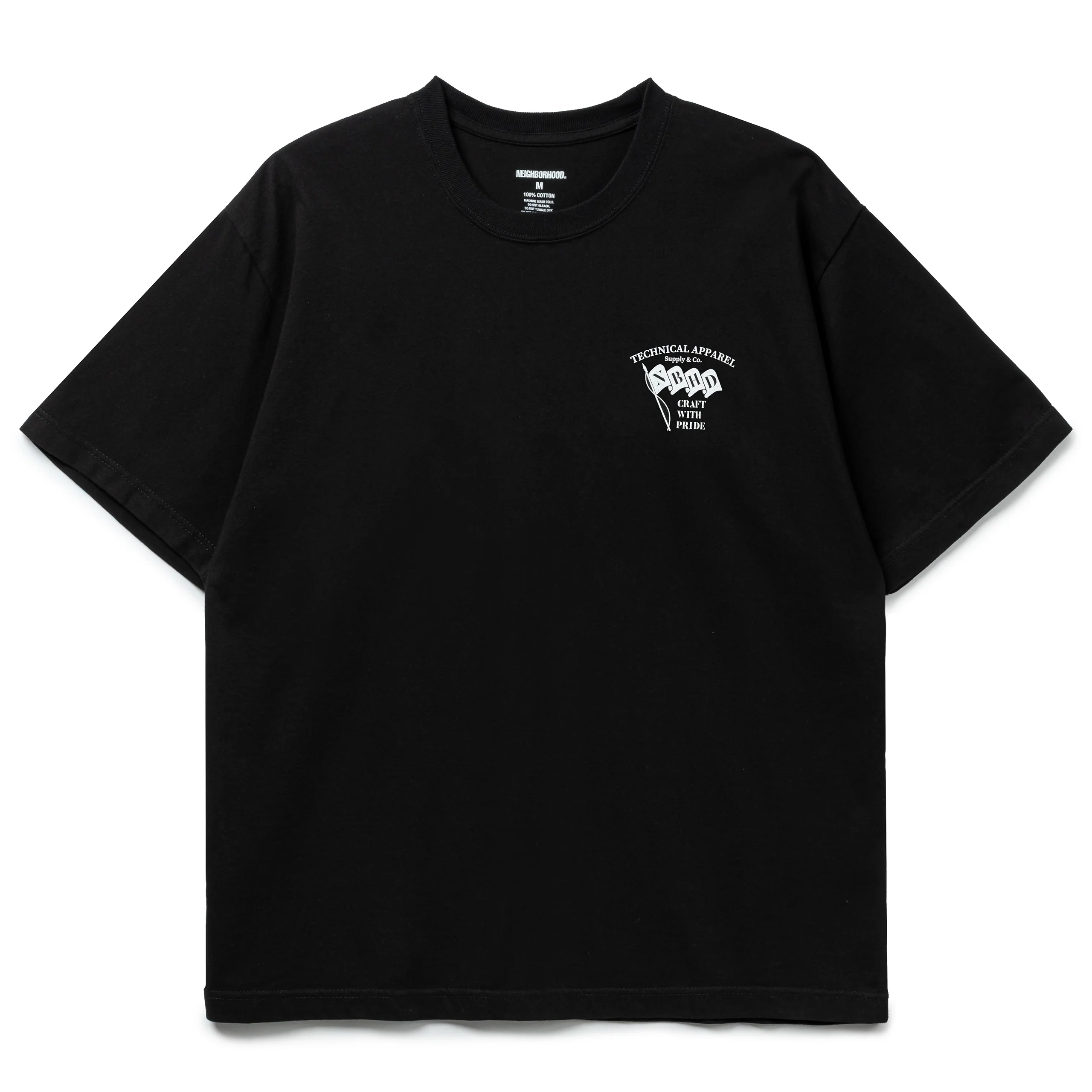 NH 252 SPOT . SS-4 Tee | Black - Image 2