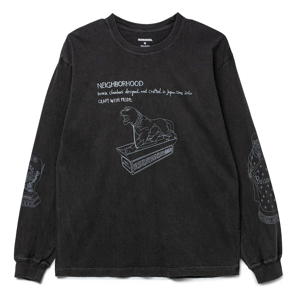 NH . LS-8 Tee | Black
