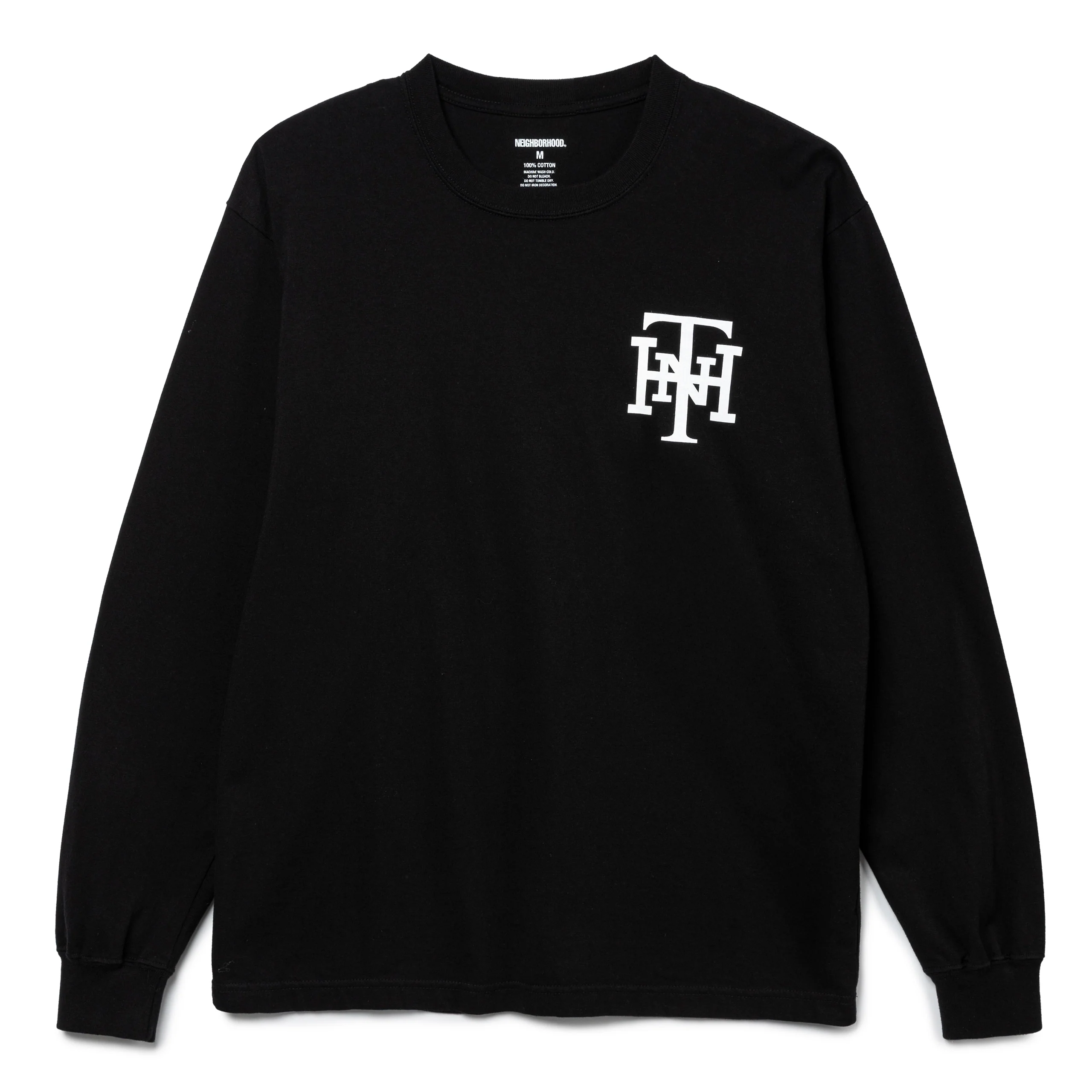 NH . LS Tee | Black - Image 2