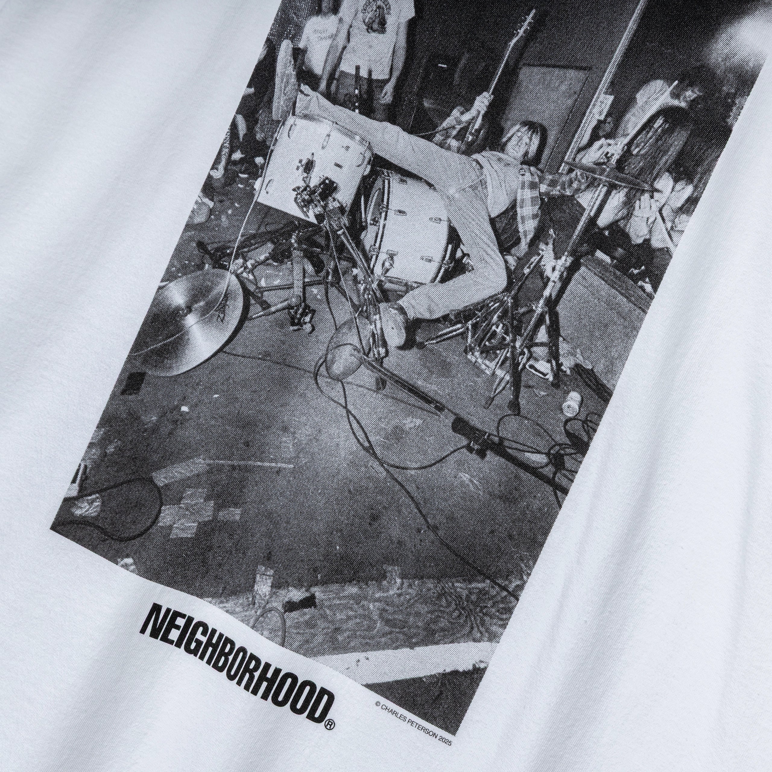 NH x Charles Peterson . SS-3 Tee | White - Image 3