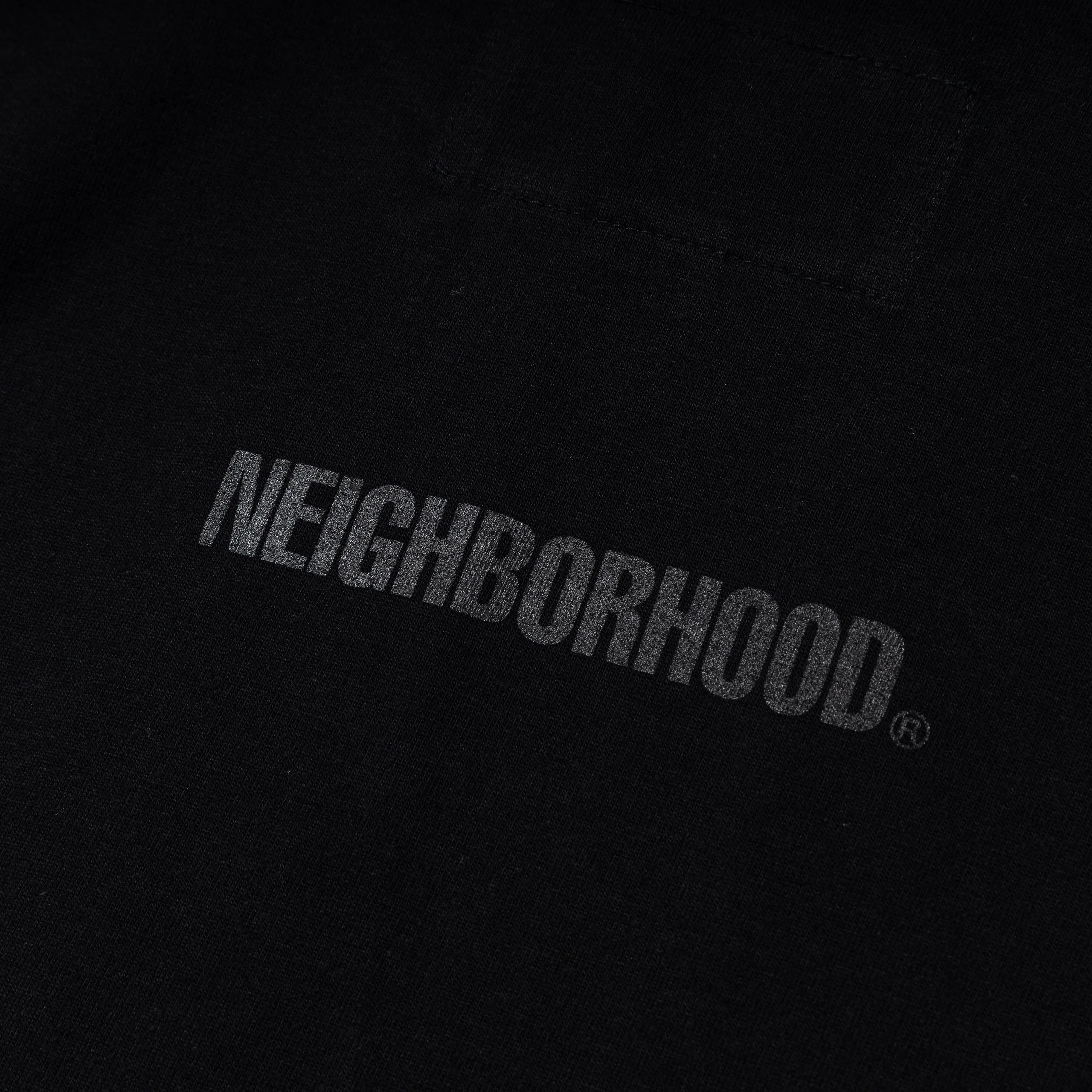 NH x Katharine Hamnett . Crewneck SS-2 | Black - Image 4