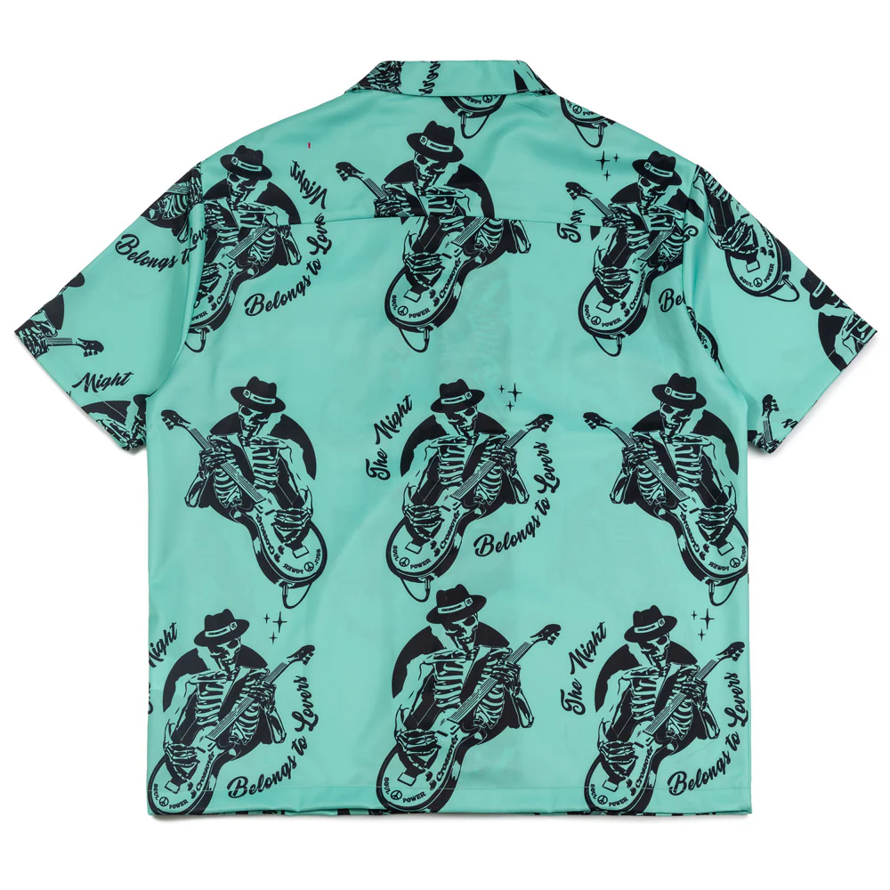 Night Lovers Hawaii Shirt | Green - Image 2