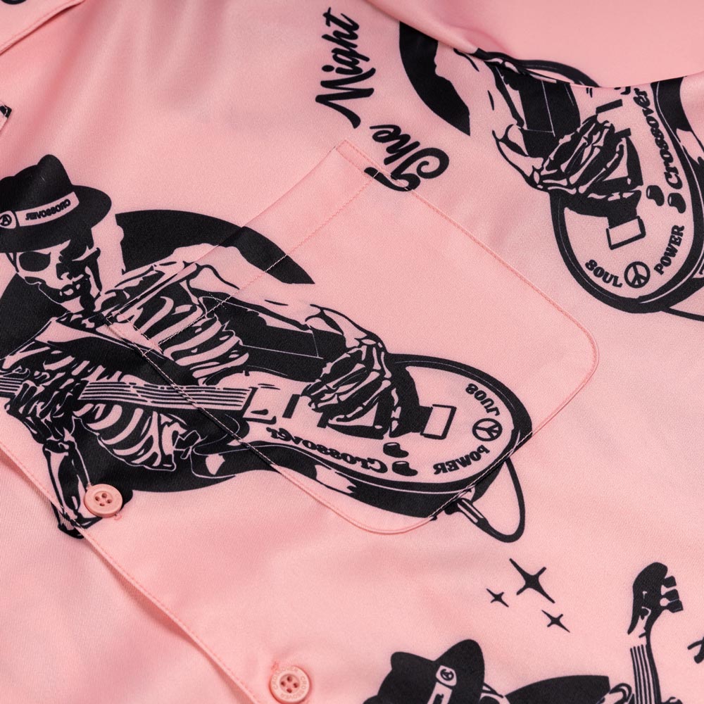 Night Lovers Hawaii Shirt | Pink - Image 3