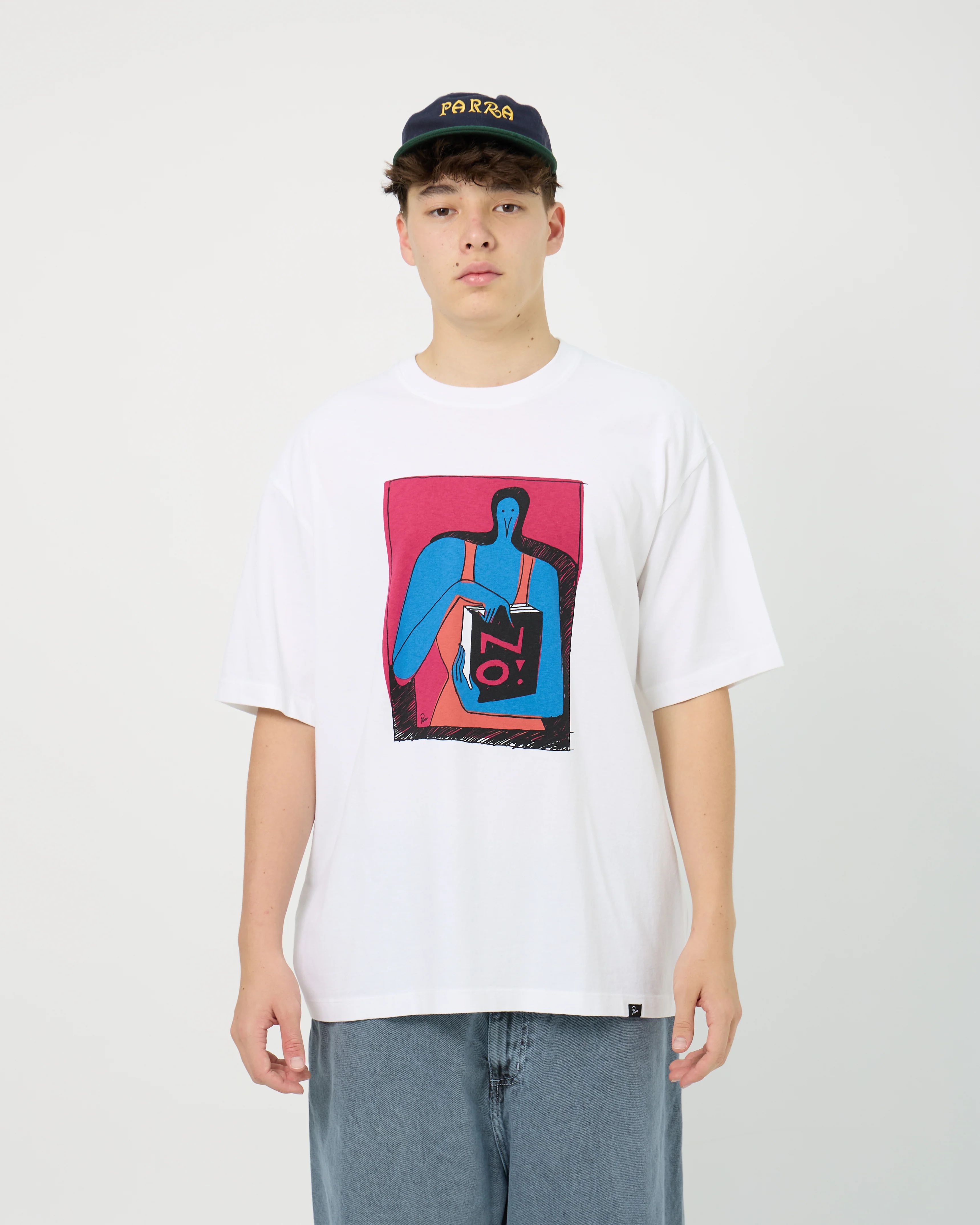 No Books Tee | White - Image 4