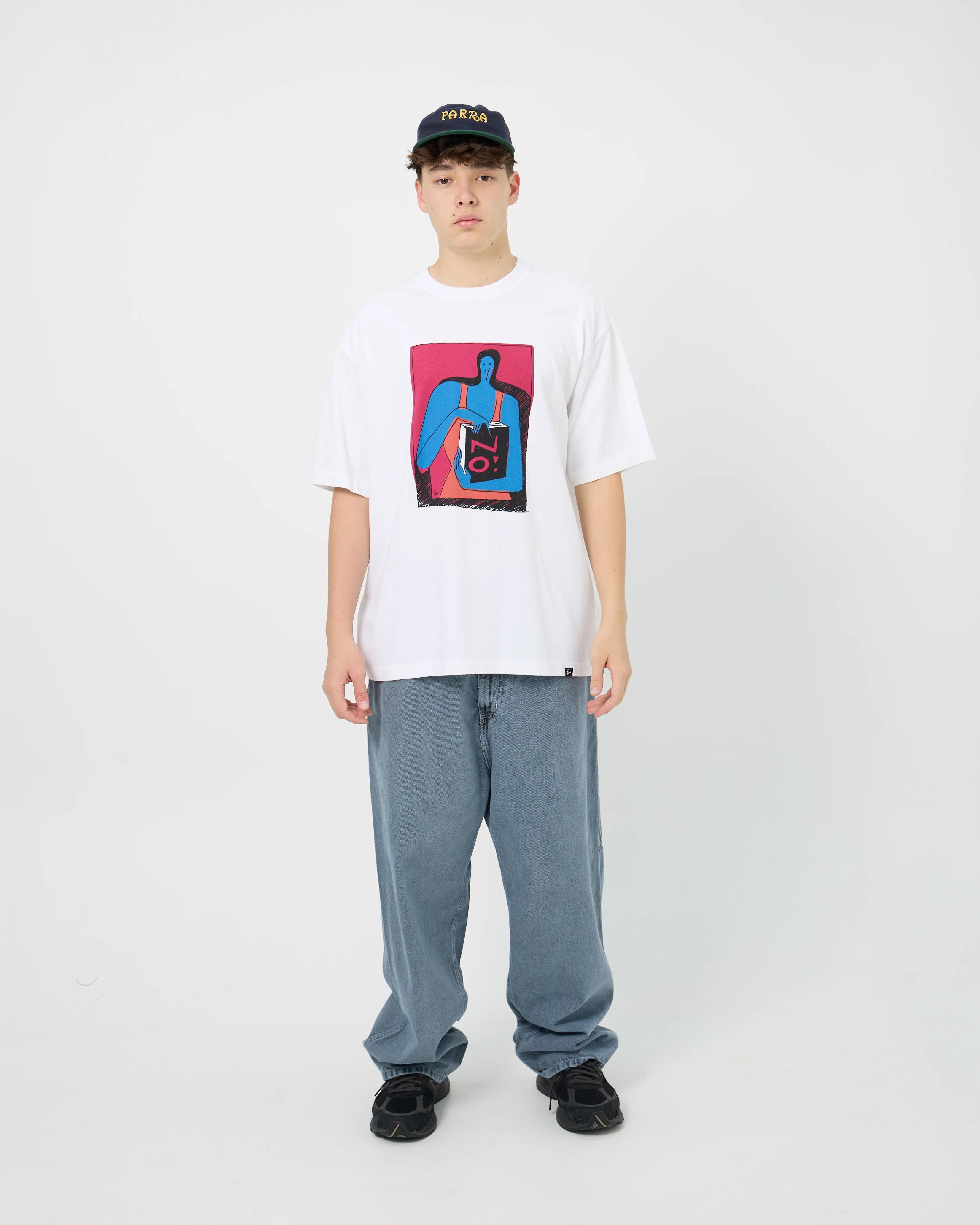No Books Tee | White - Image 7