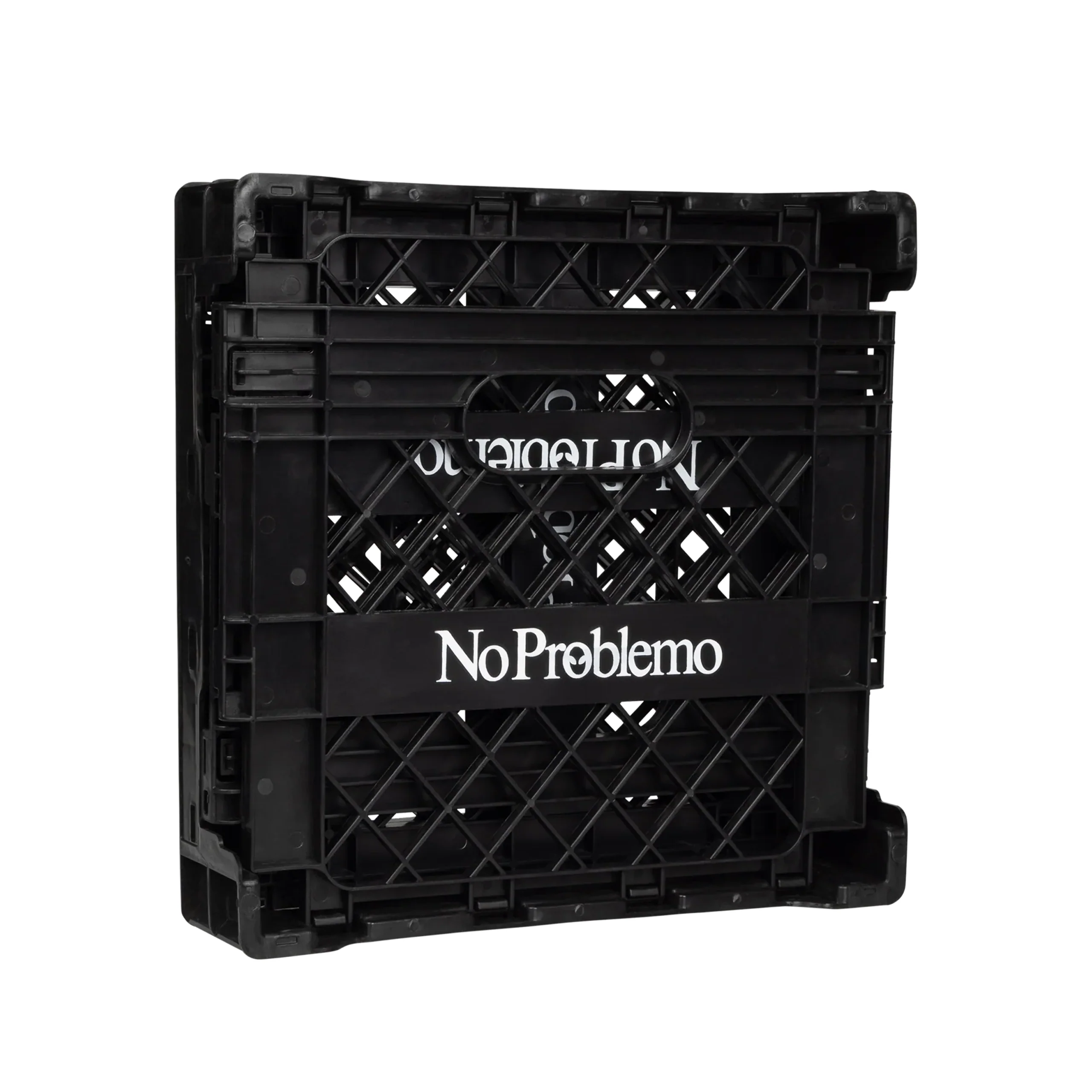 No Problemo Vinyl Crate | Black - Image 2