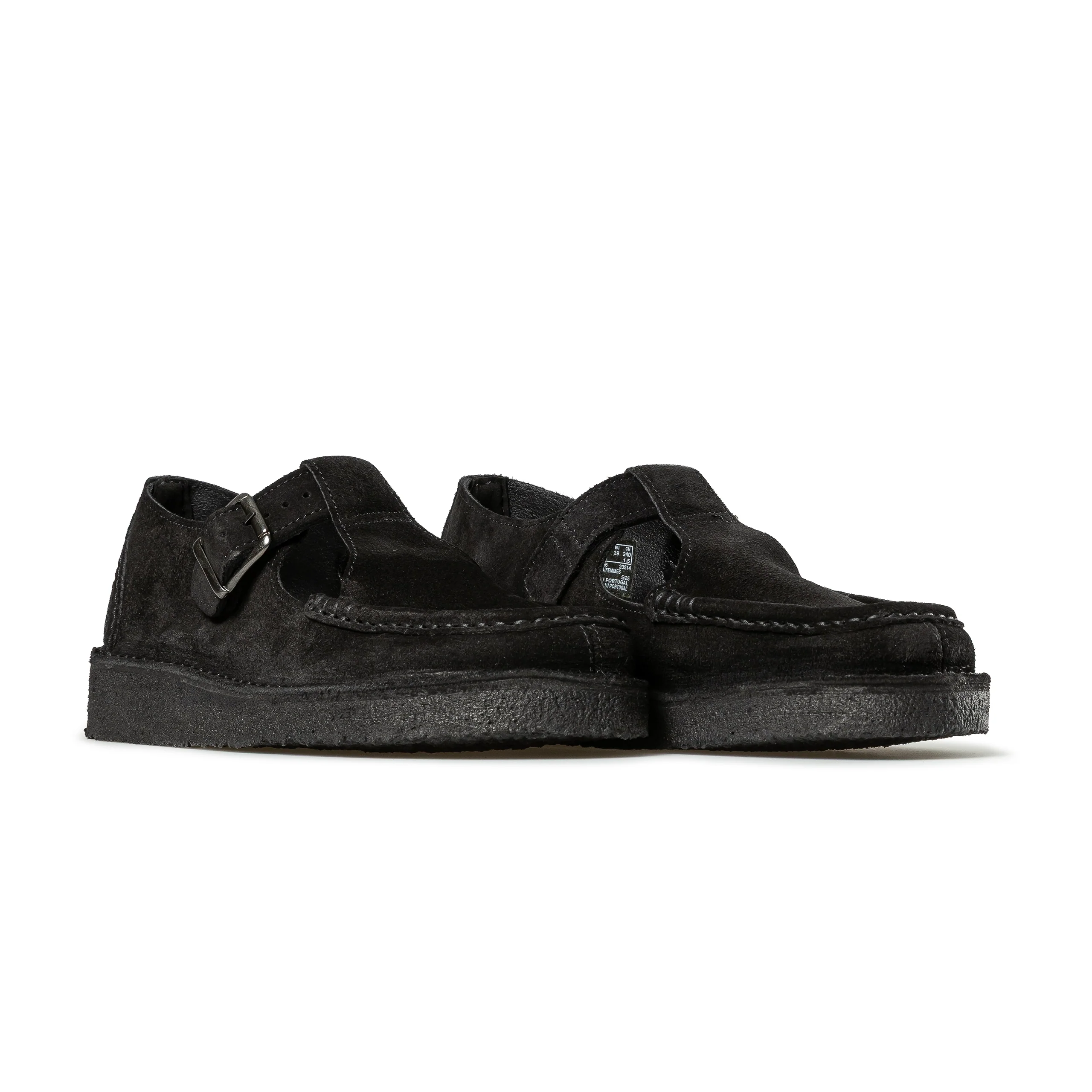 Nomad T Bar. Women | Black Suede - Image 2