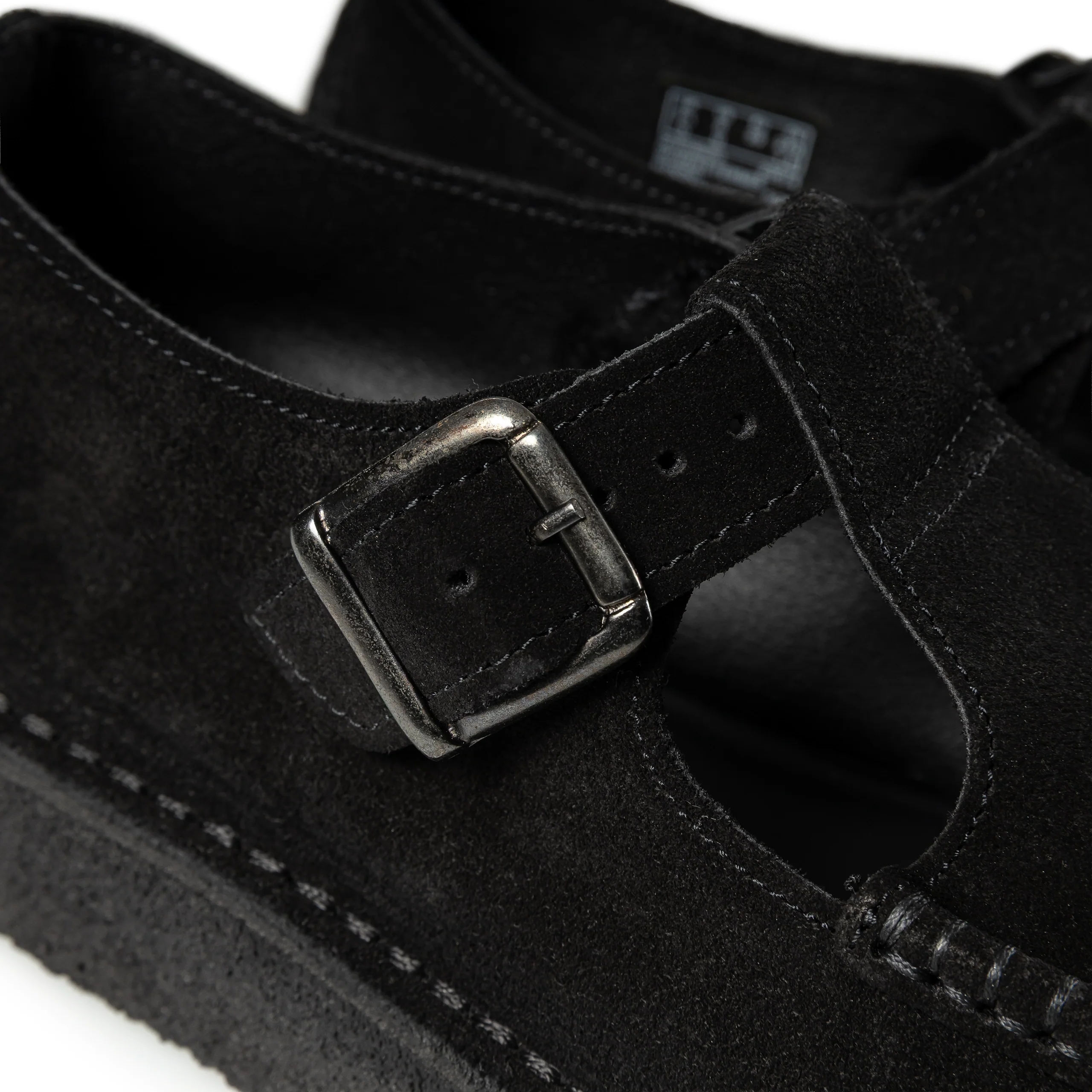 Nomad T Bar. Women | Black Suede - Image 4