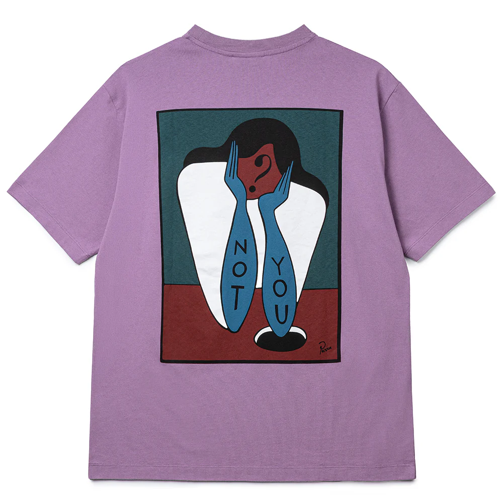 Not You Tee | Purple - Image 2