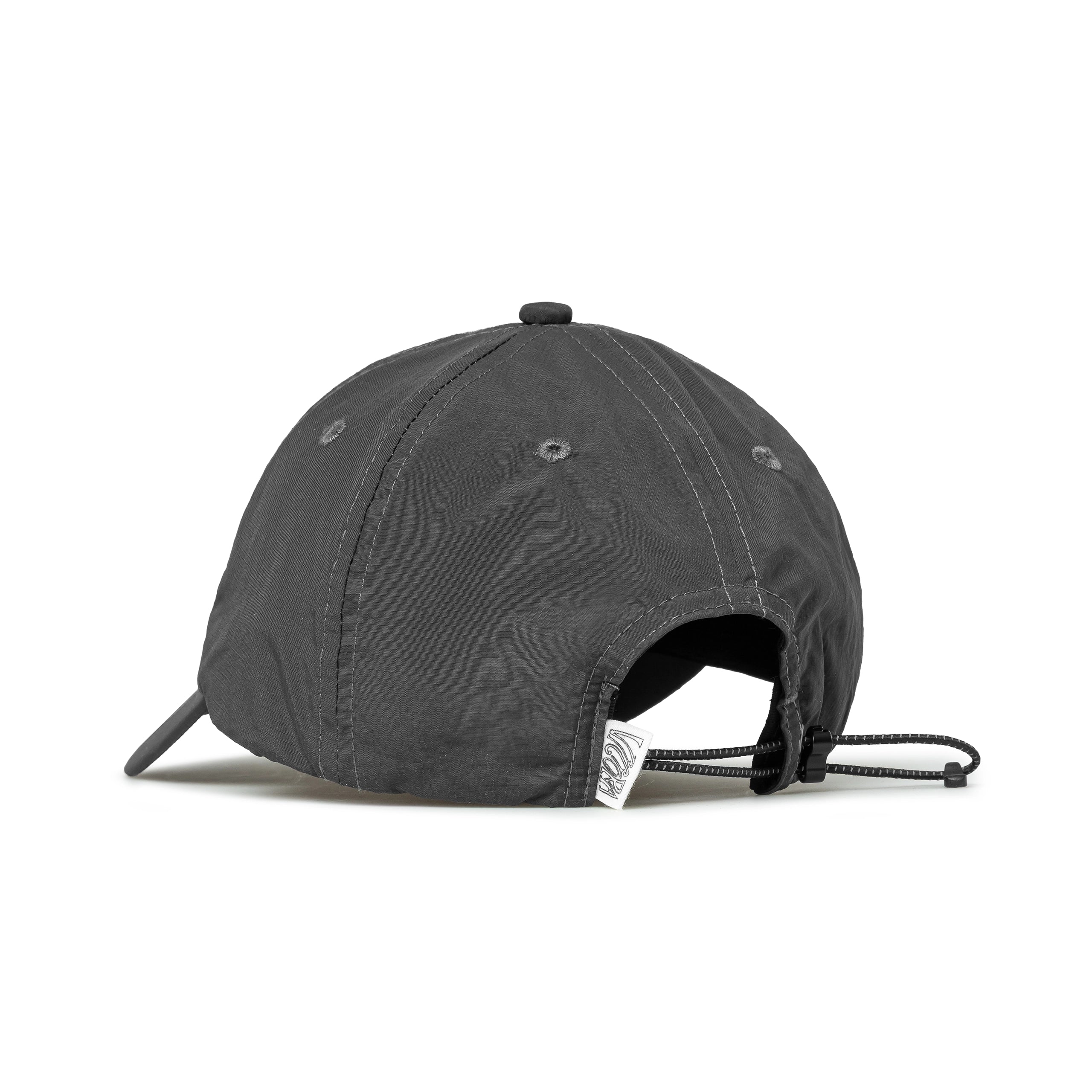 Nylon QH Logo Cap | Charcoal - Image 3