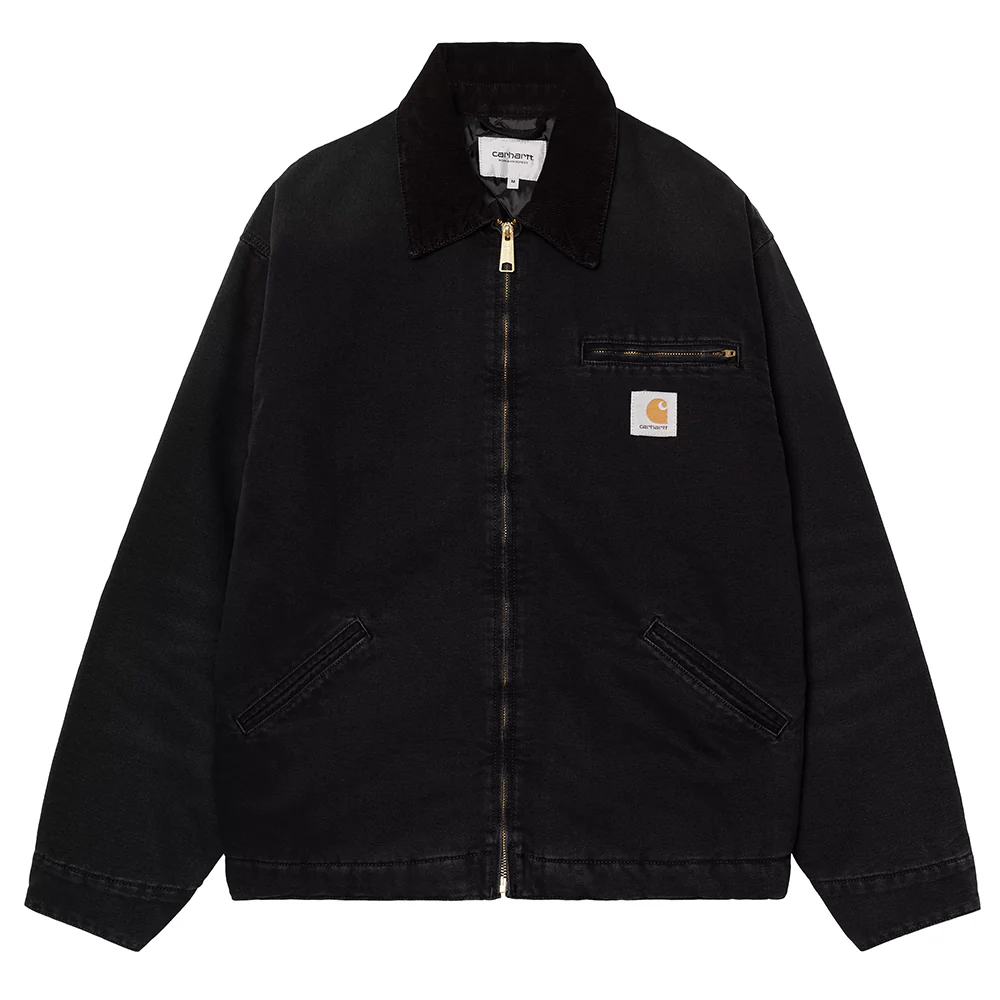 OG Detroit Jacket | Black (Stone Canvas)