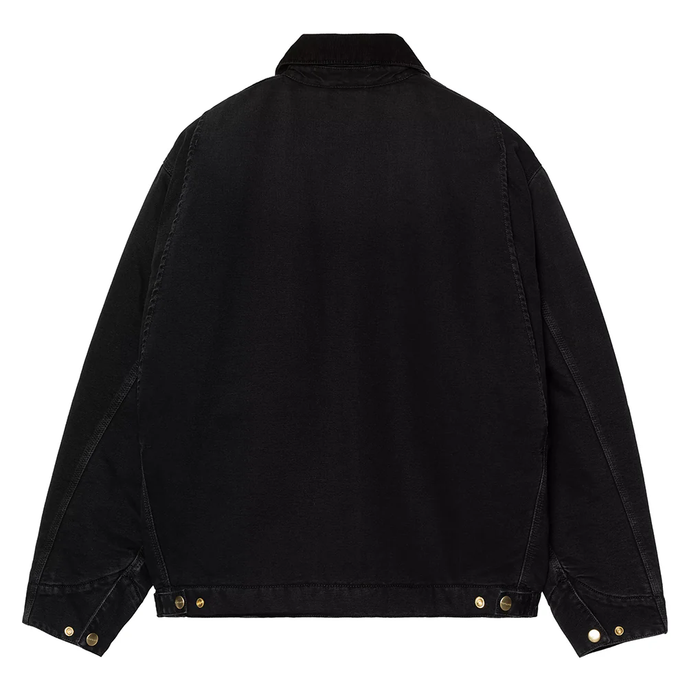 OG Detroit Jacket | Black (Stone Canvas) - Image 2