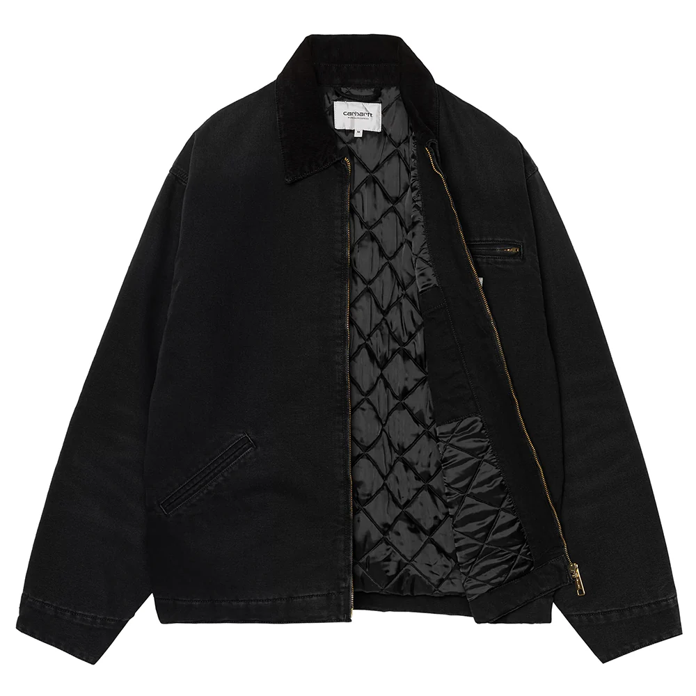 OG Detroit Jacket | Black (Stone Canvas) - Image 3