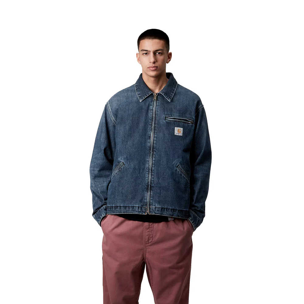 OG Detroit Jacket (Spring) | Blue (dark used wash) - Image 3