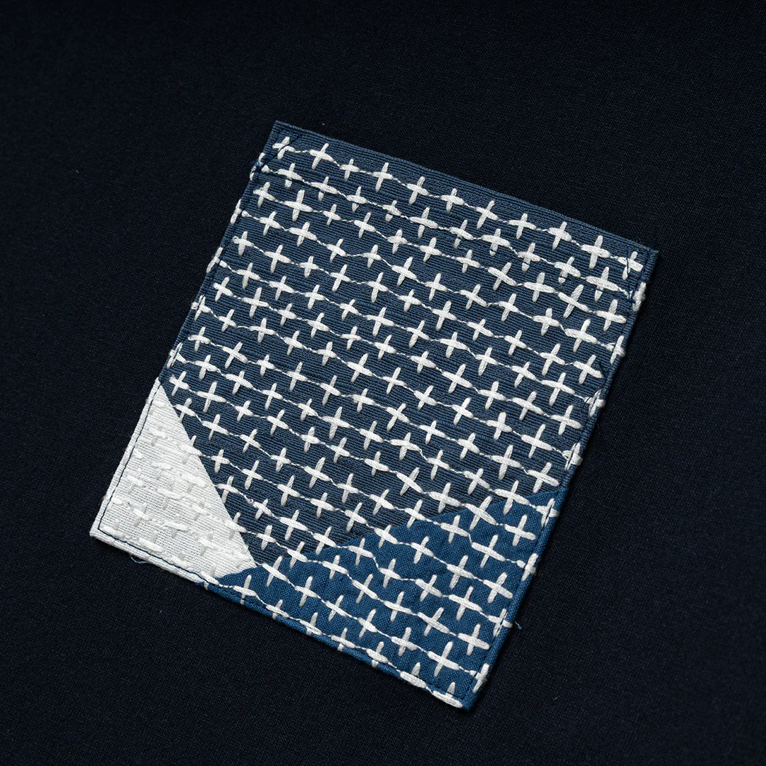 Origami Tee | Navy - Image 3