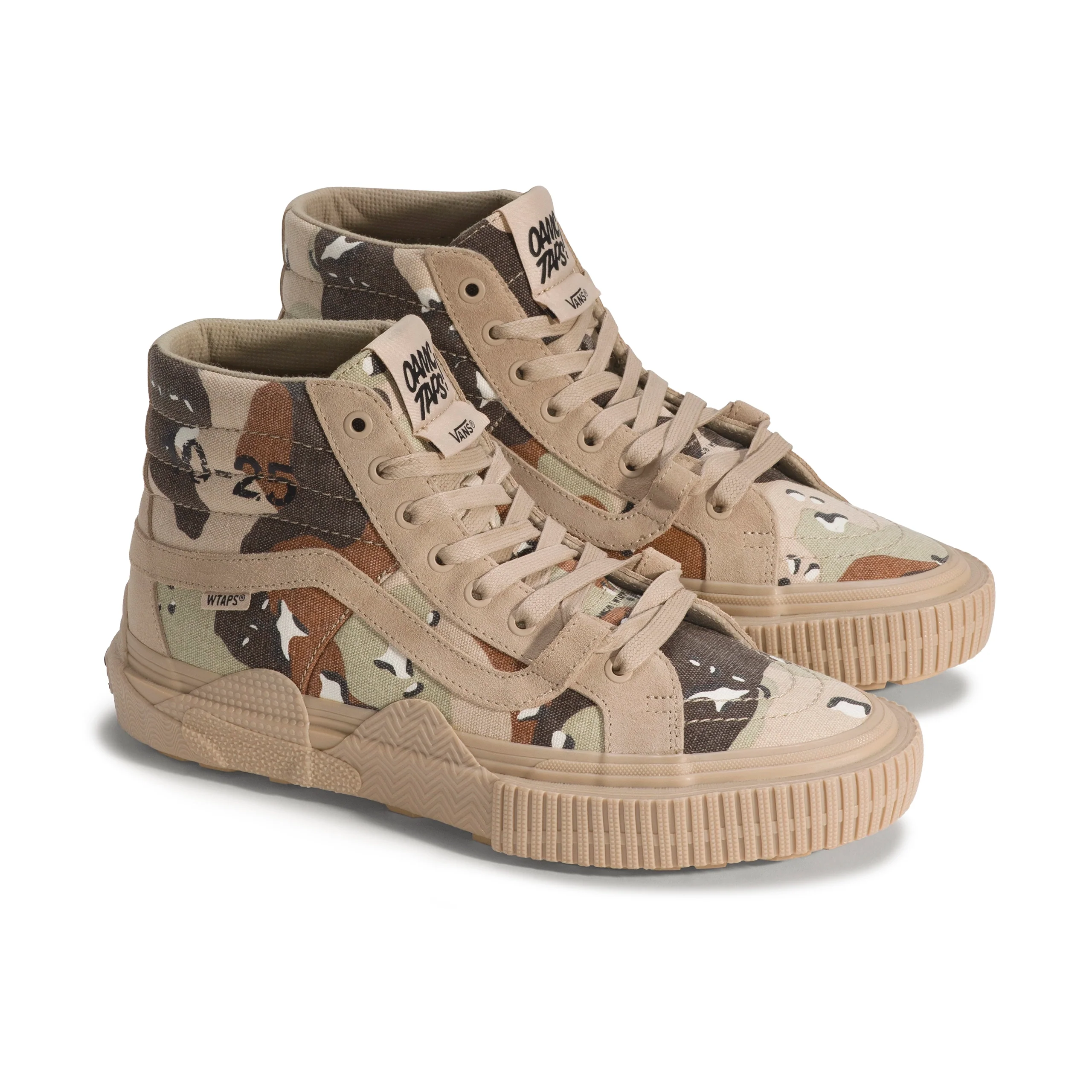 OTW by Vans x OAMC x WTAPS SK8-Hi GL Lug | Desert Camo - Image 2