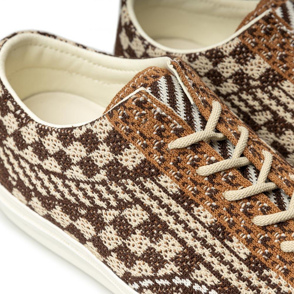 OTW Old Skool 36 Engineered Knit | Potting Soil Brown - Image 4