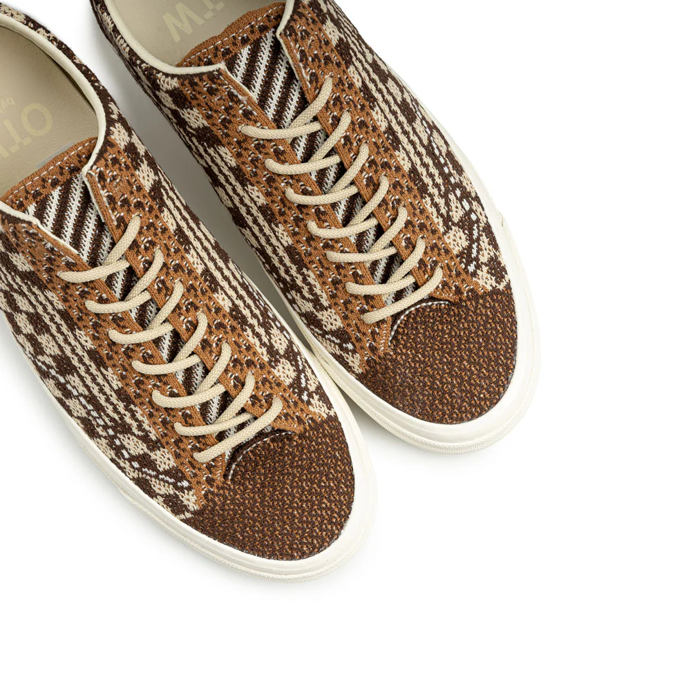 OTW Old Skool 36 Engineered Knit | Potting Soil Brown - Image 5