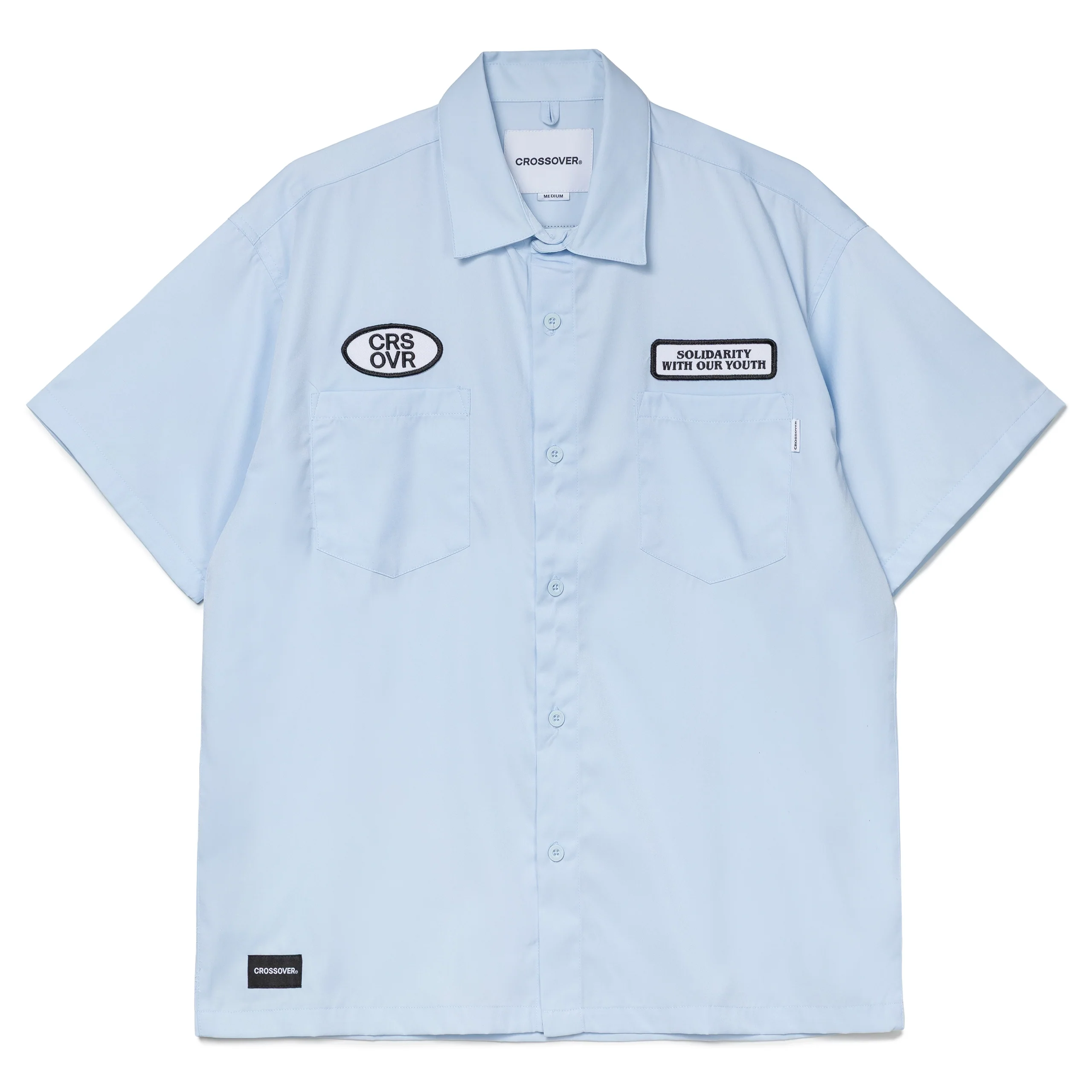 Patches Shirt | Blue
