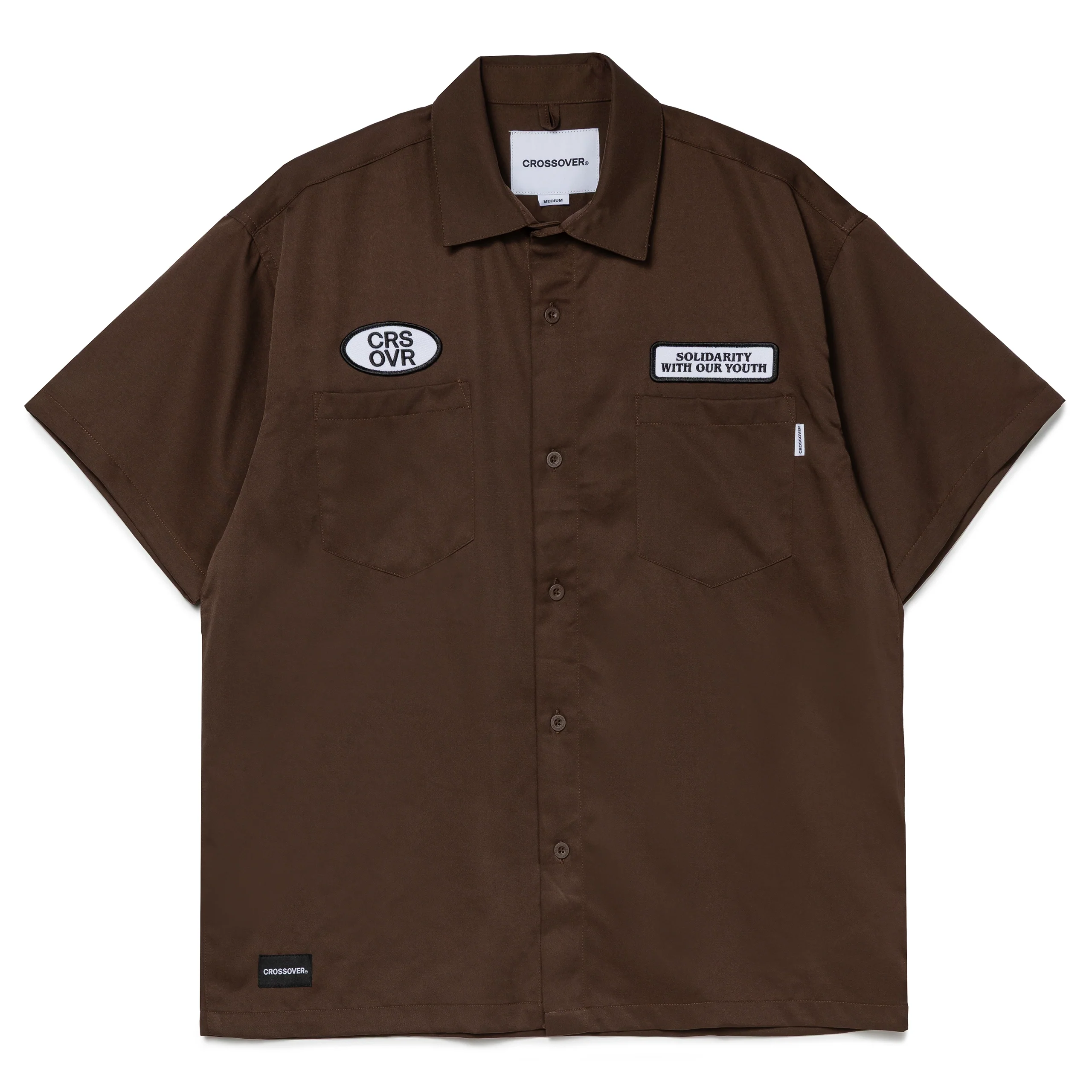 Patches Shirt | Brown