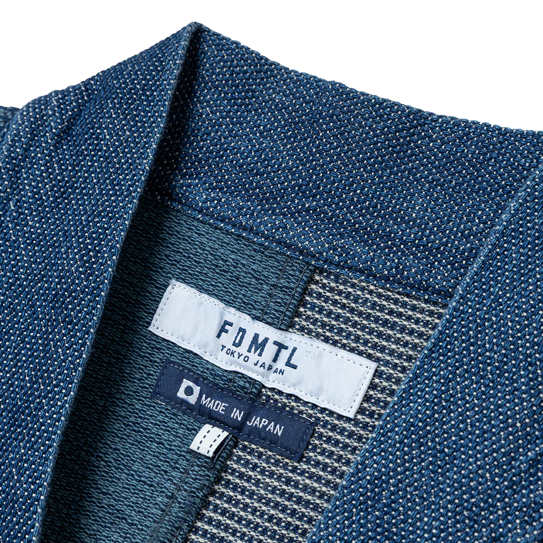 Patchwork Haori Jacket 3YR Wash | Indigo - Image 3