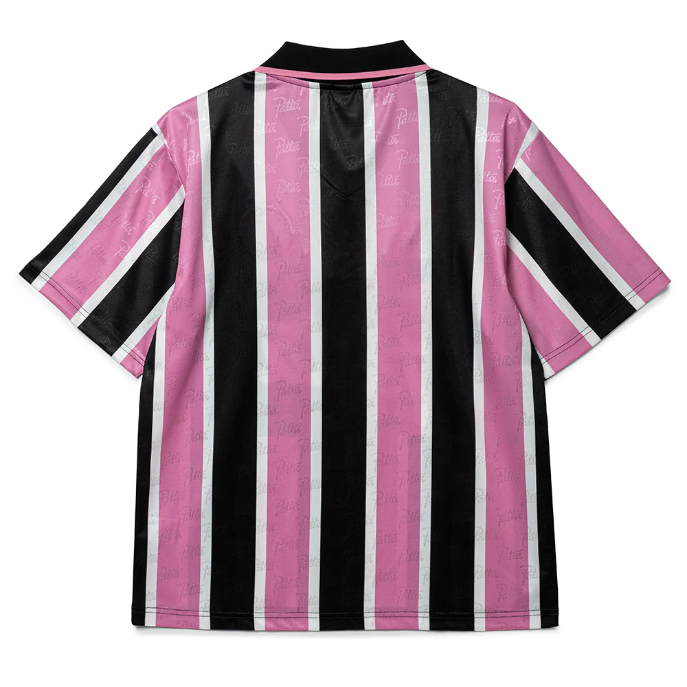 Stripe Football Jersey | Begonia Pink - Image 2