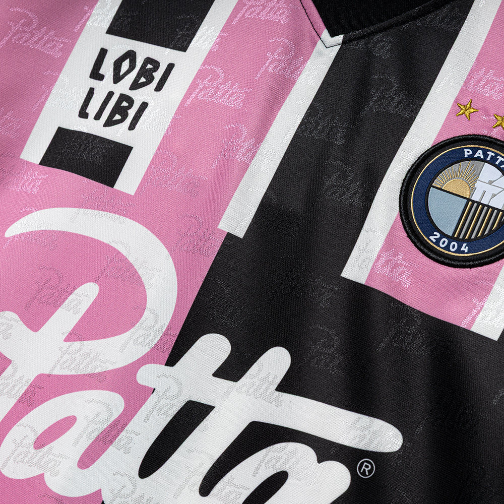 Stripe Football Jersey | Begonia Pink - Image 3