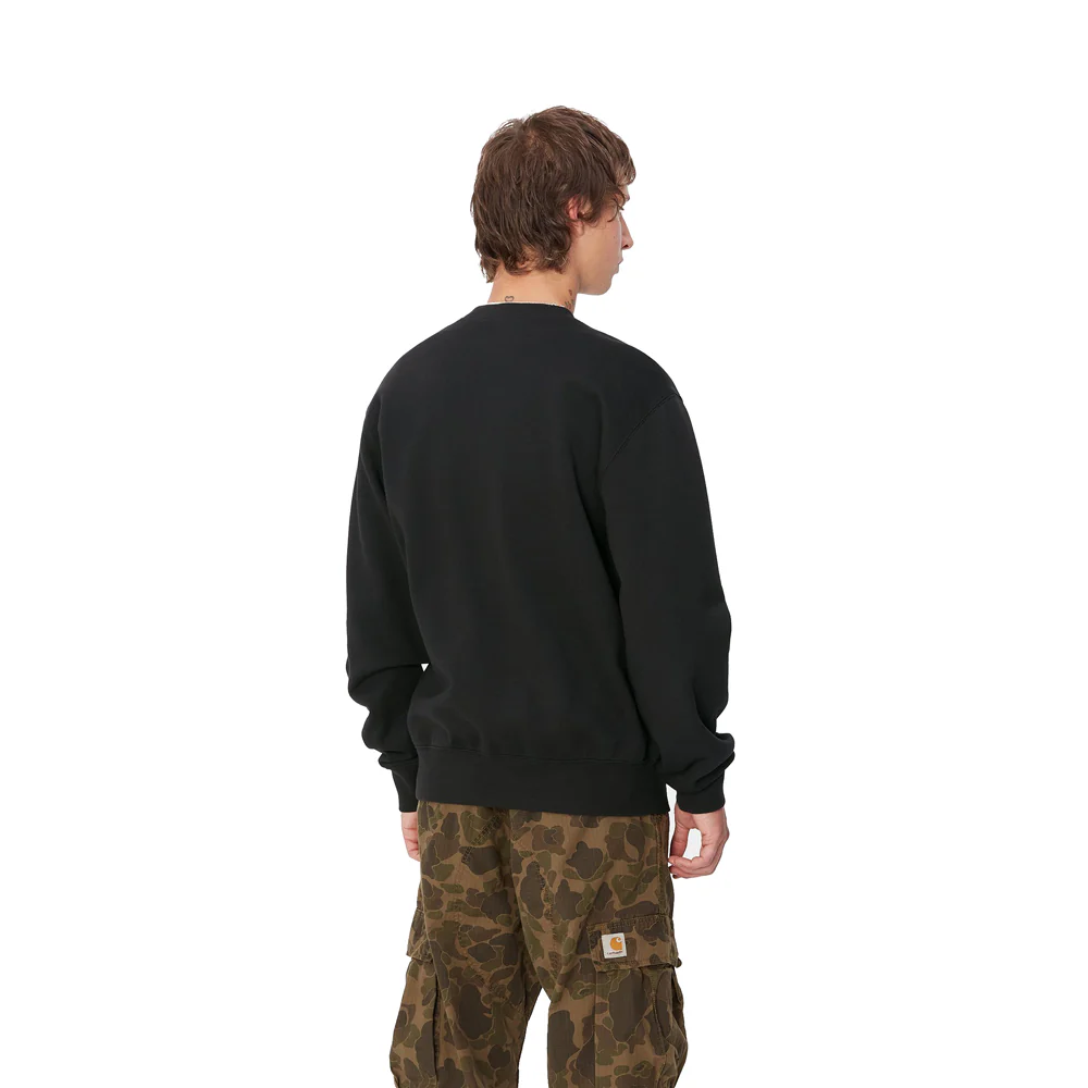 Pepe Be Nice Sweatshirt | Black - Image 4